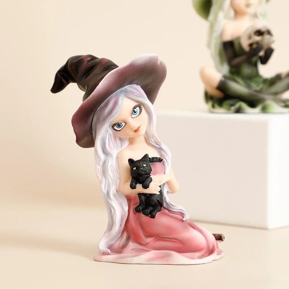 Witch Figurine Statues