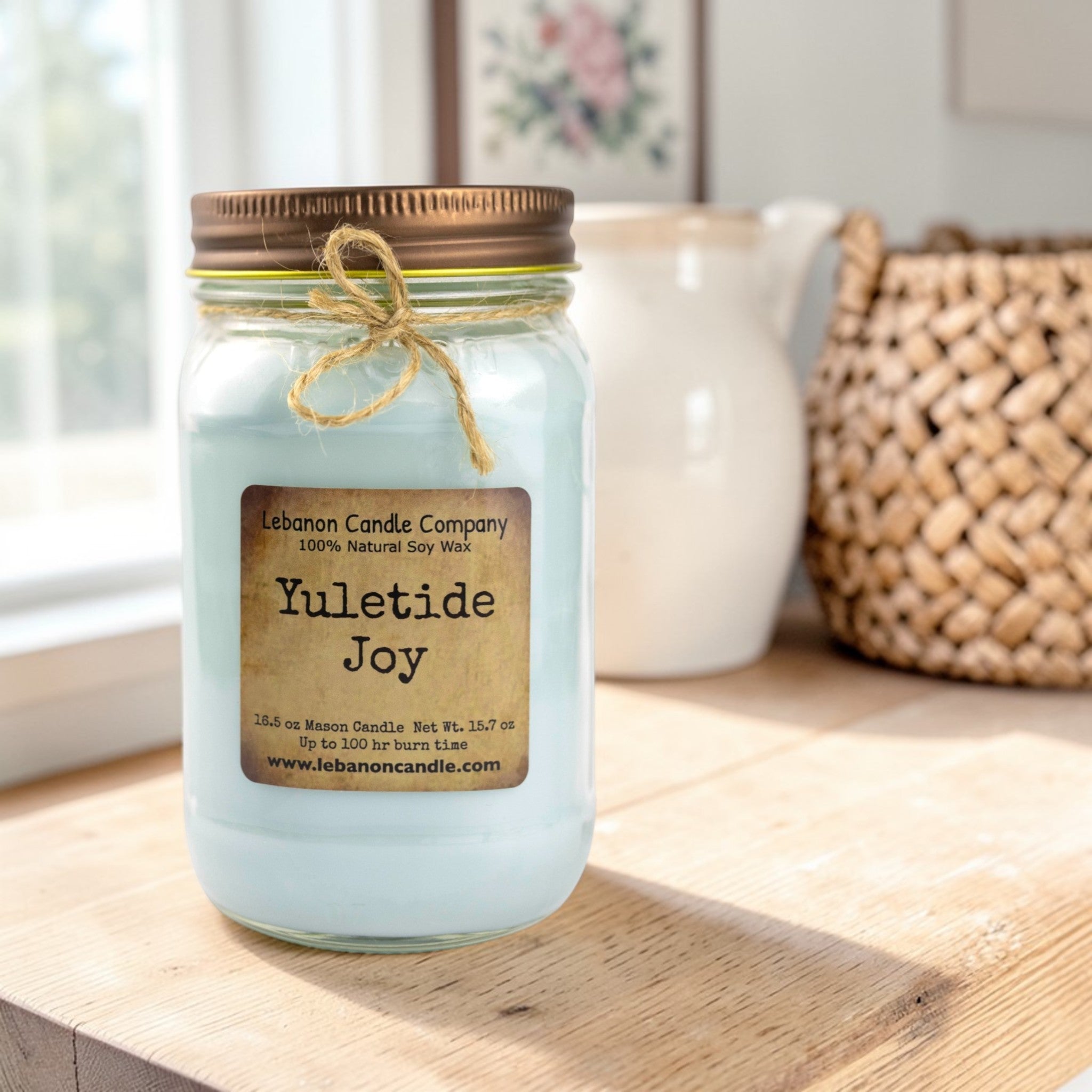 Yuletide Joy Candle