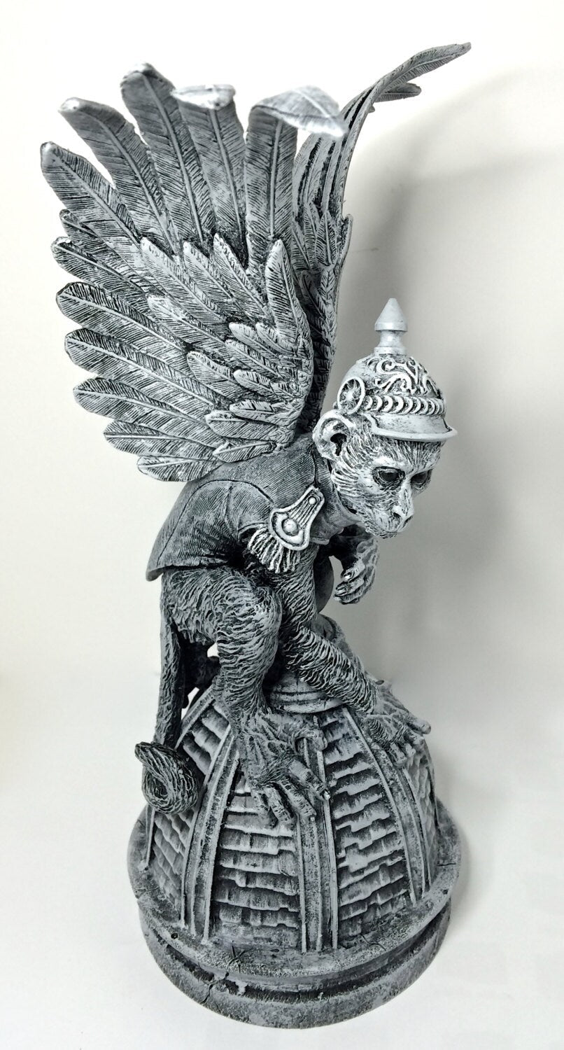 Flying Monkey Hand-Painted Resin Figurine
