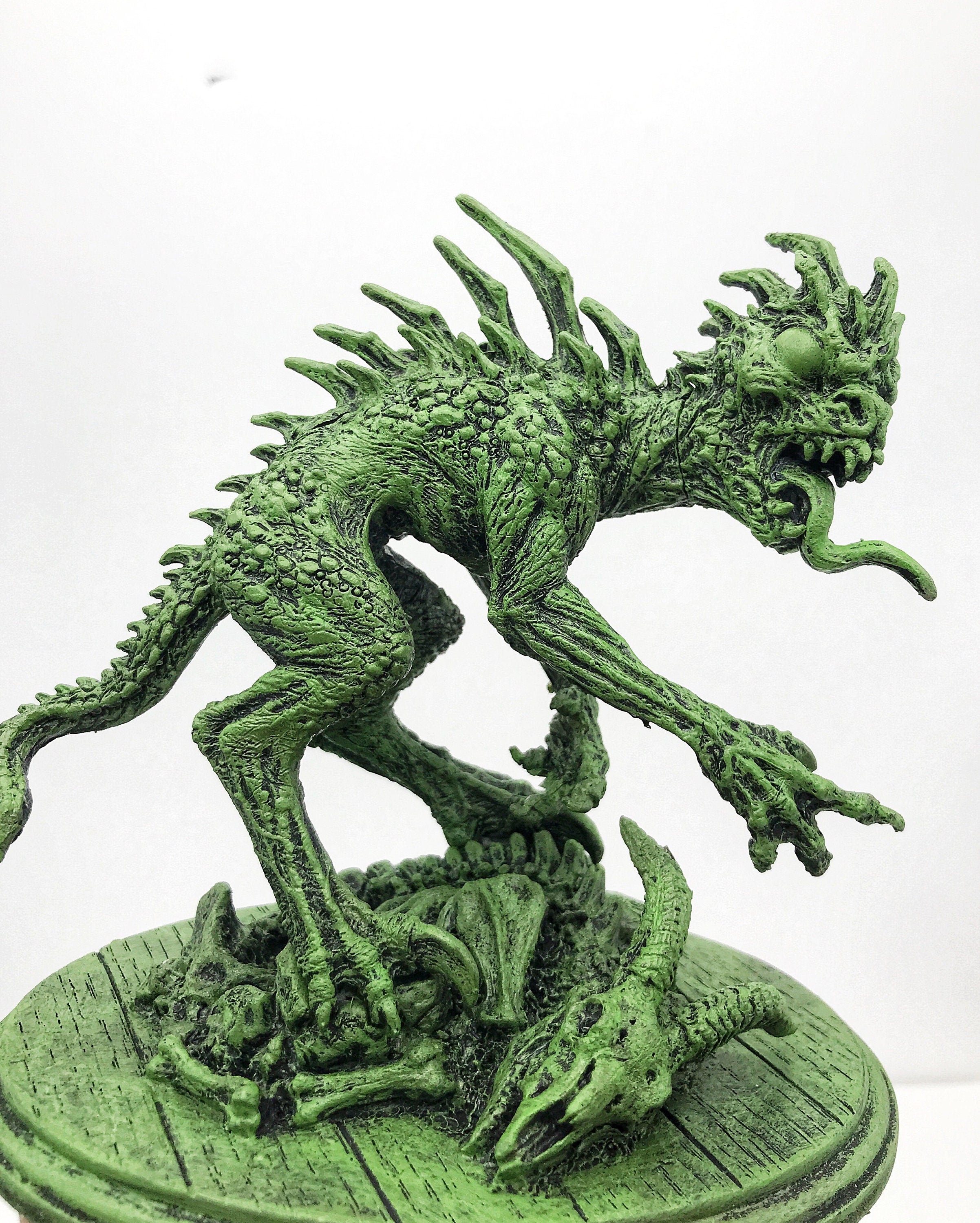 Chupacabra Hand-Painted Resin Figurine