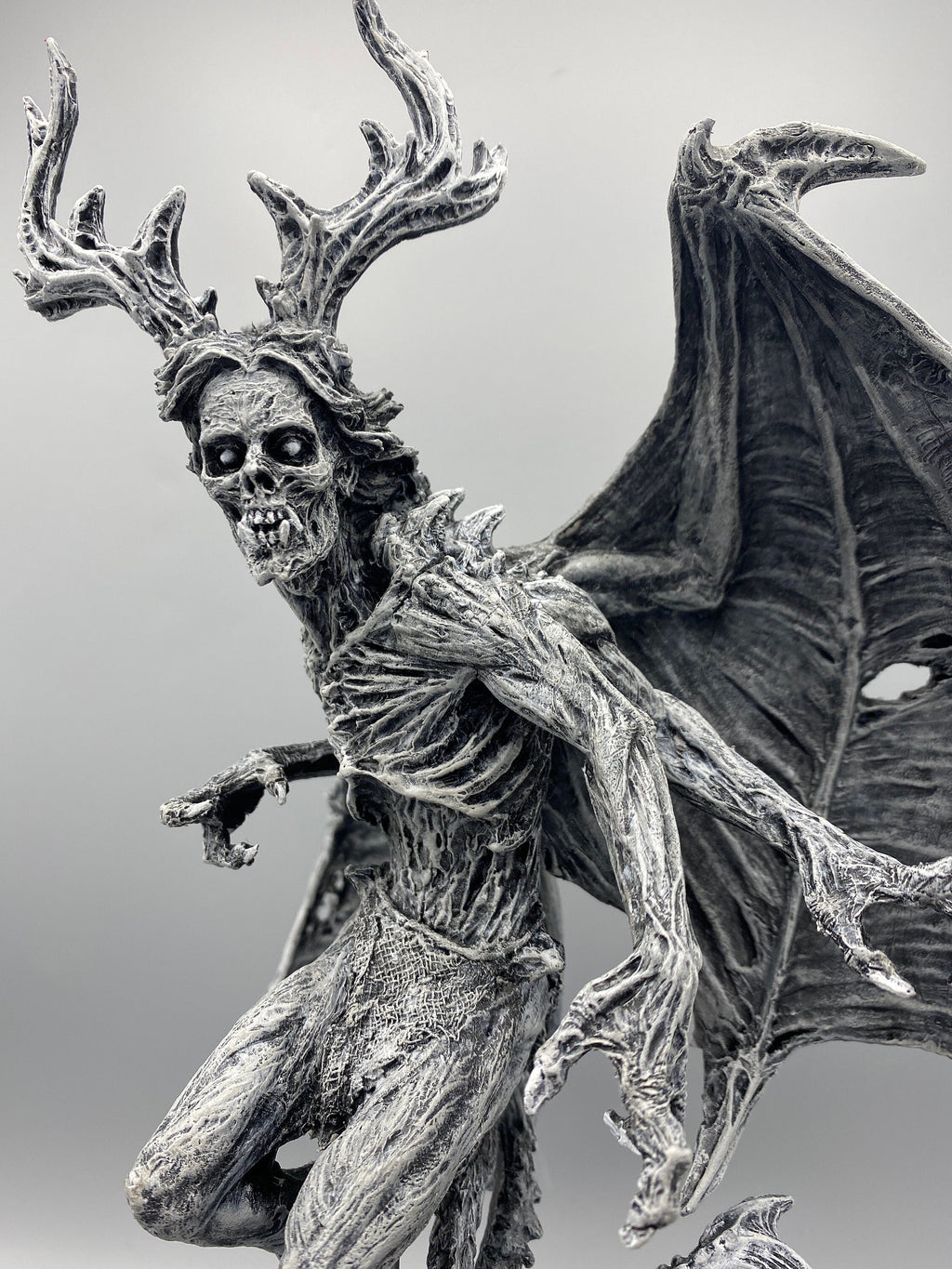 Angel of Death Hand-Painted Resin Figurine
