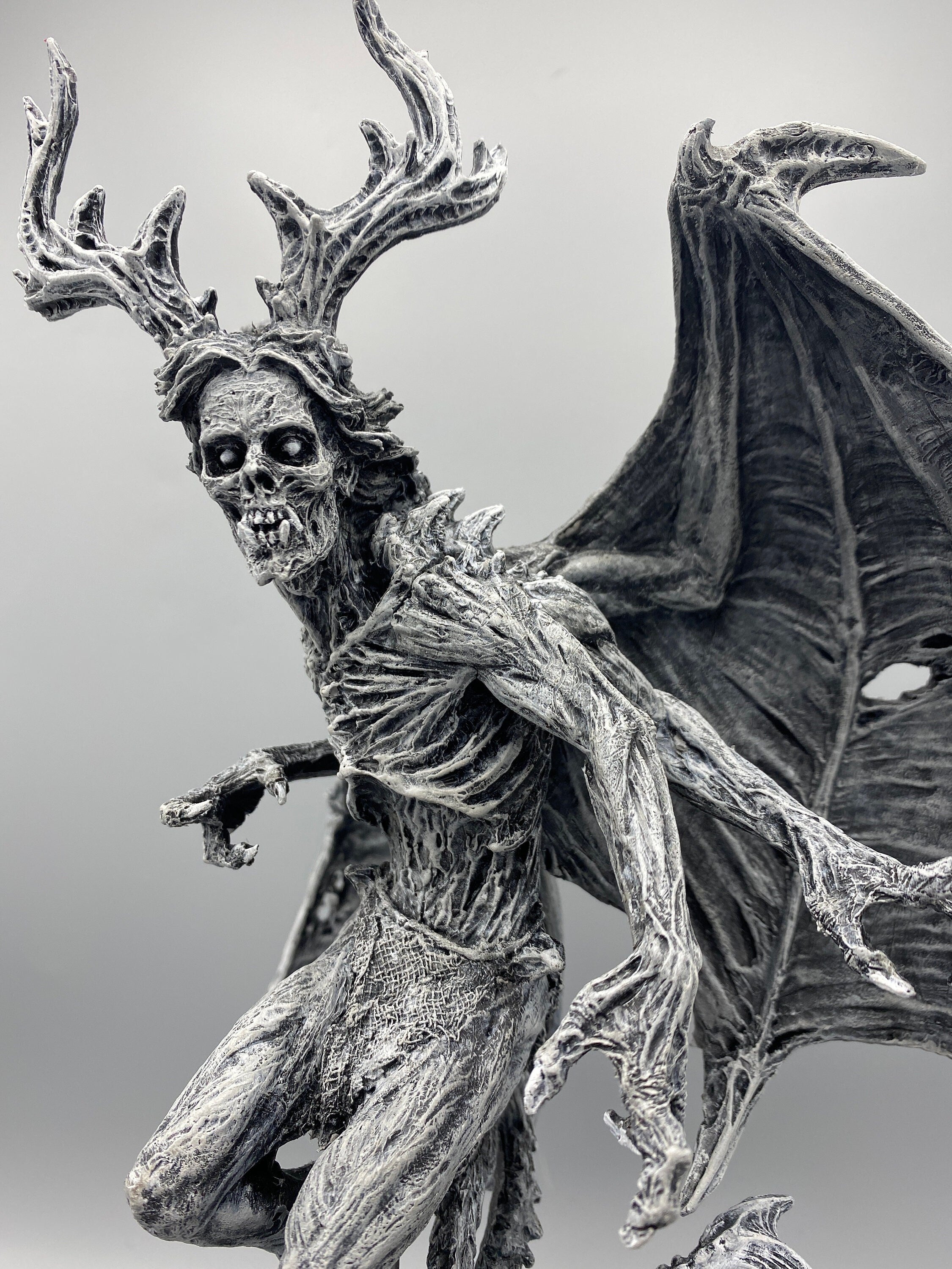 Angel of Death Hand-Painted Resin Figurine