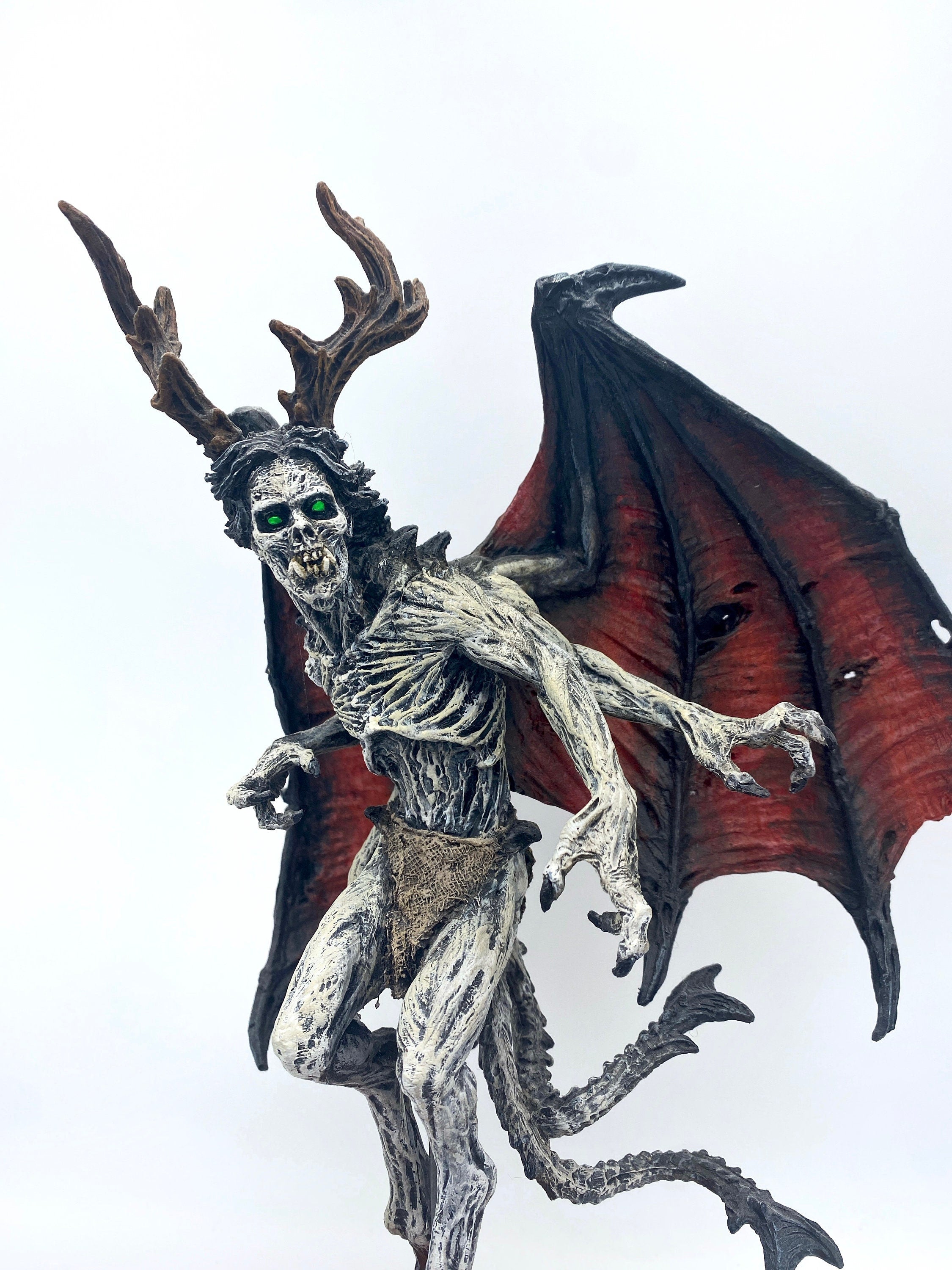 Angel of Death Hand-Painted Resin Figurine — Full Color