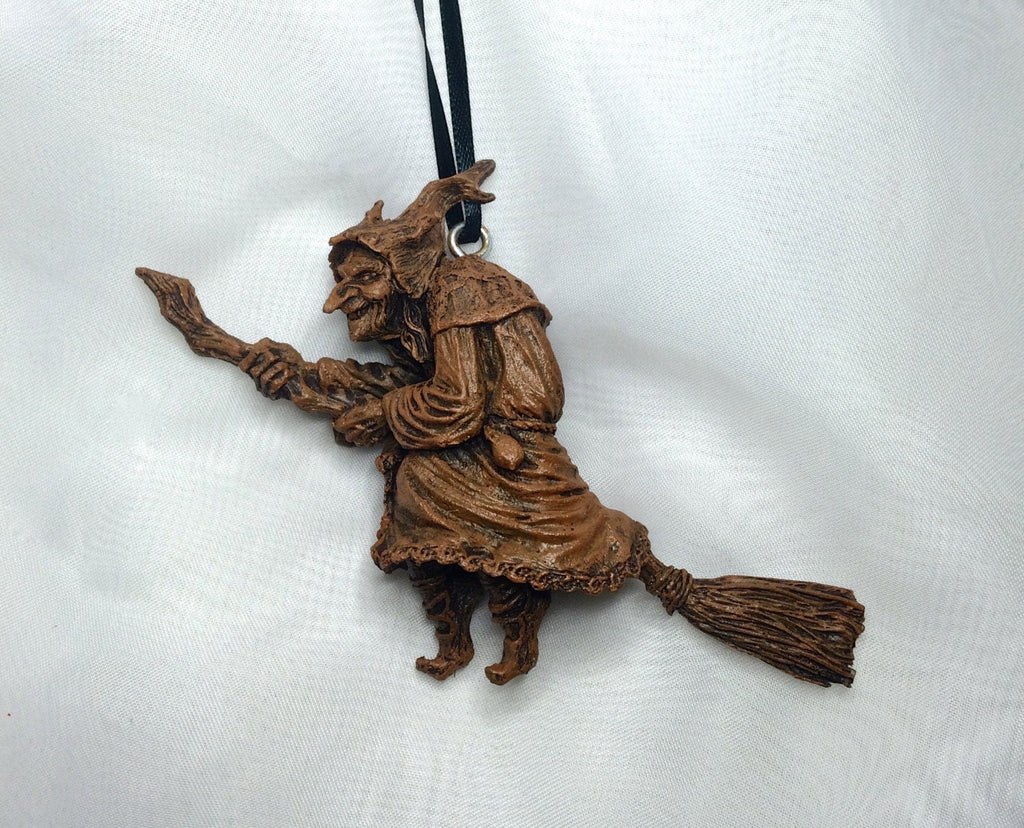 La Befana the Witch Hand-Painted Resin Ornament