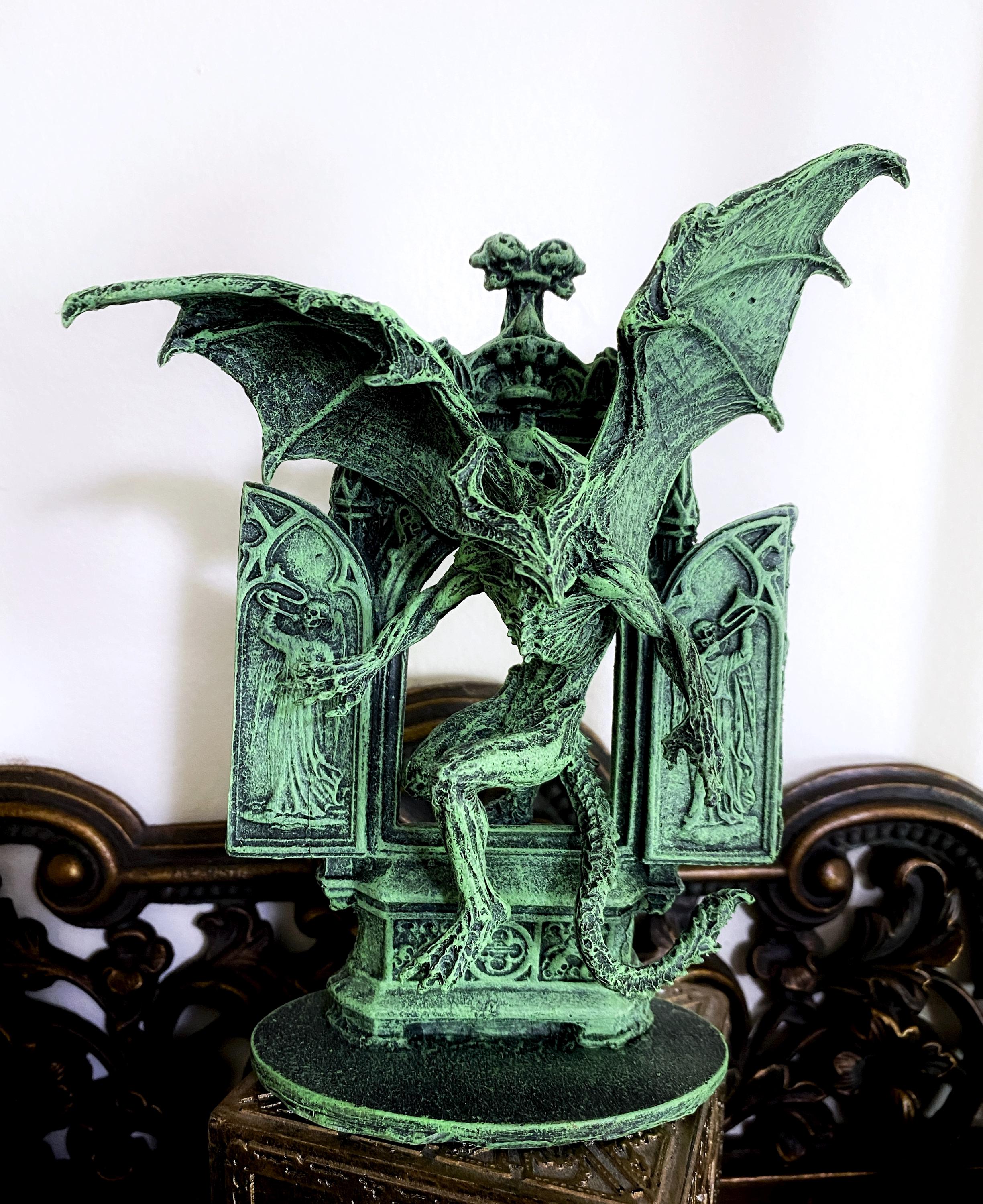 Nightgaunt Hand-Painted Resin Figurine