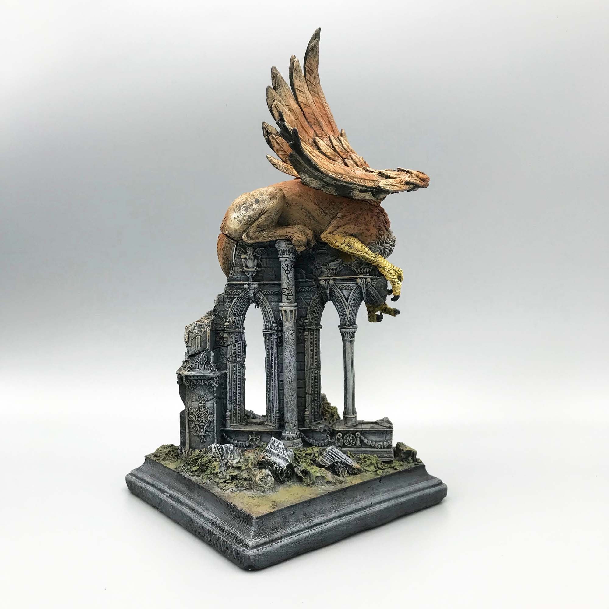 Griffin Hand-Painted Resin Figurine — Full Color
