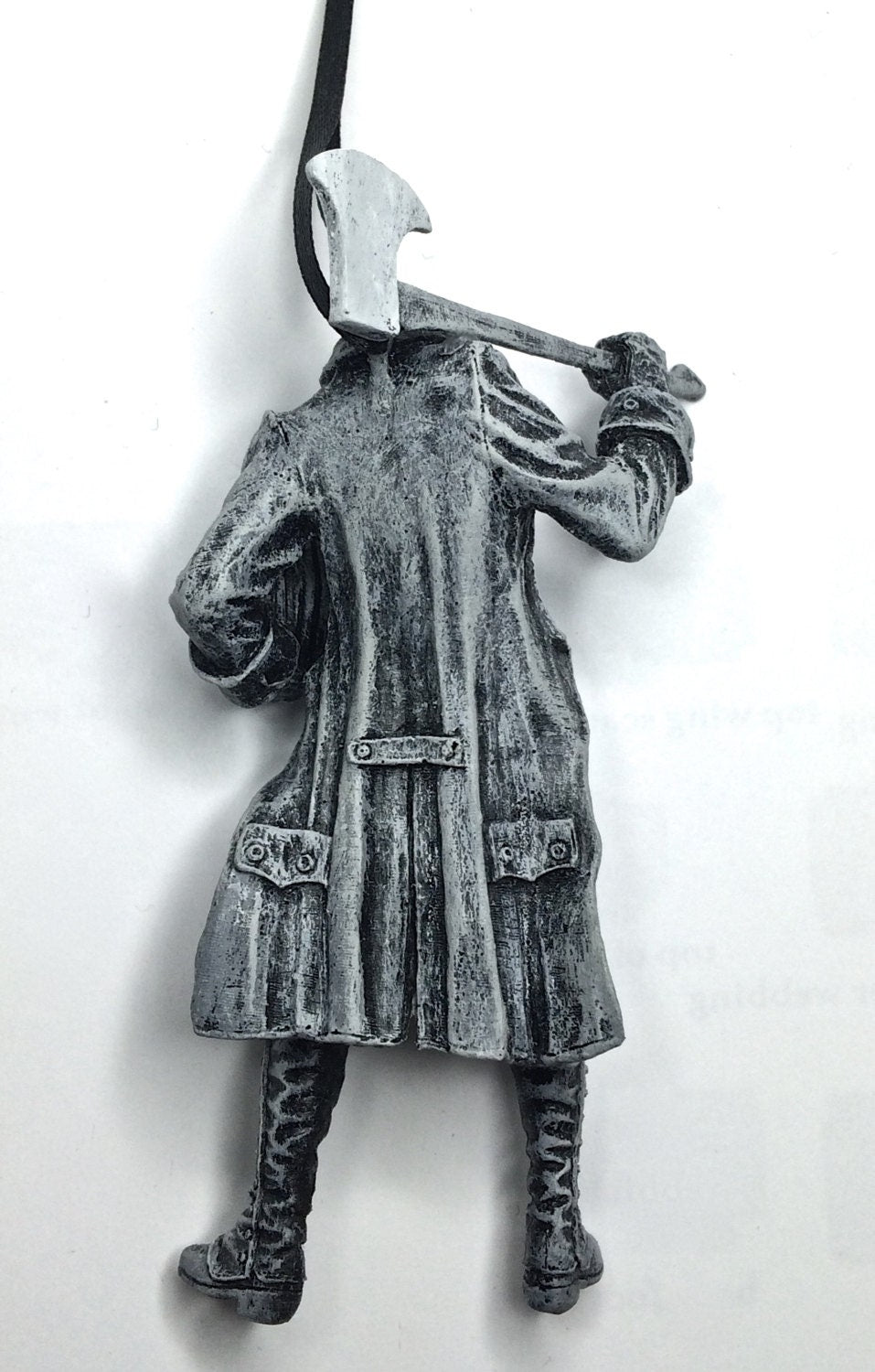 Headless Horseman Hand-Painted Resin Ornament