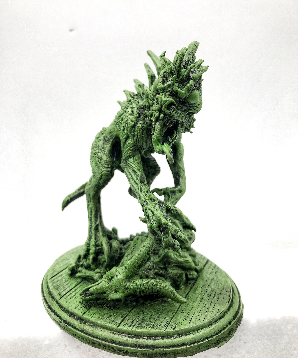 Chupacabra Hand-Painted Resin Figurine
