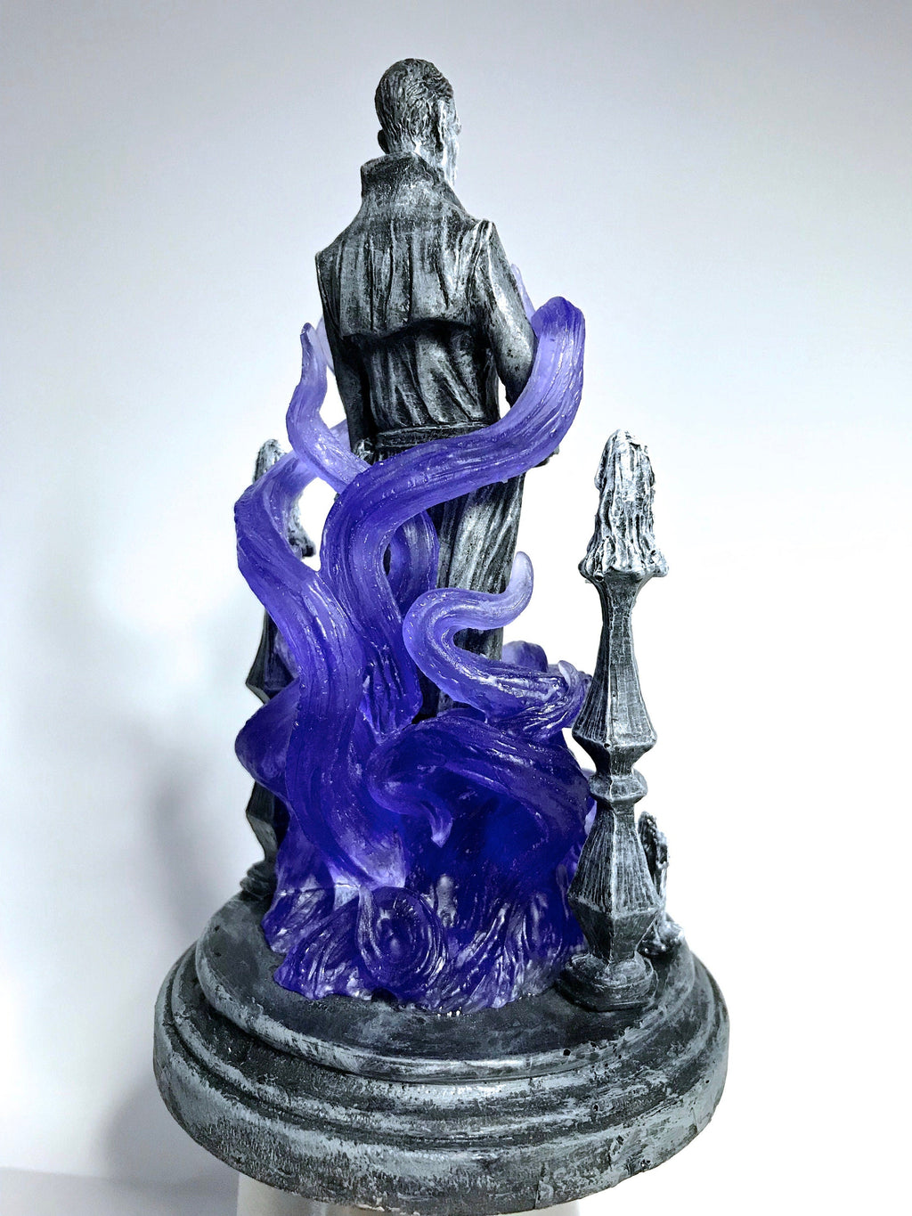H.P. Lovecraft Statue — Purple Tentacles, designed with Abigail Larson