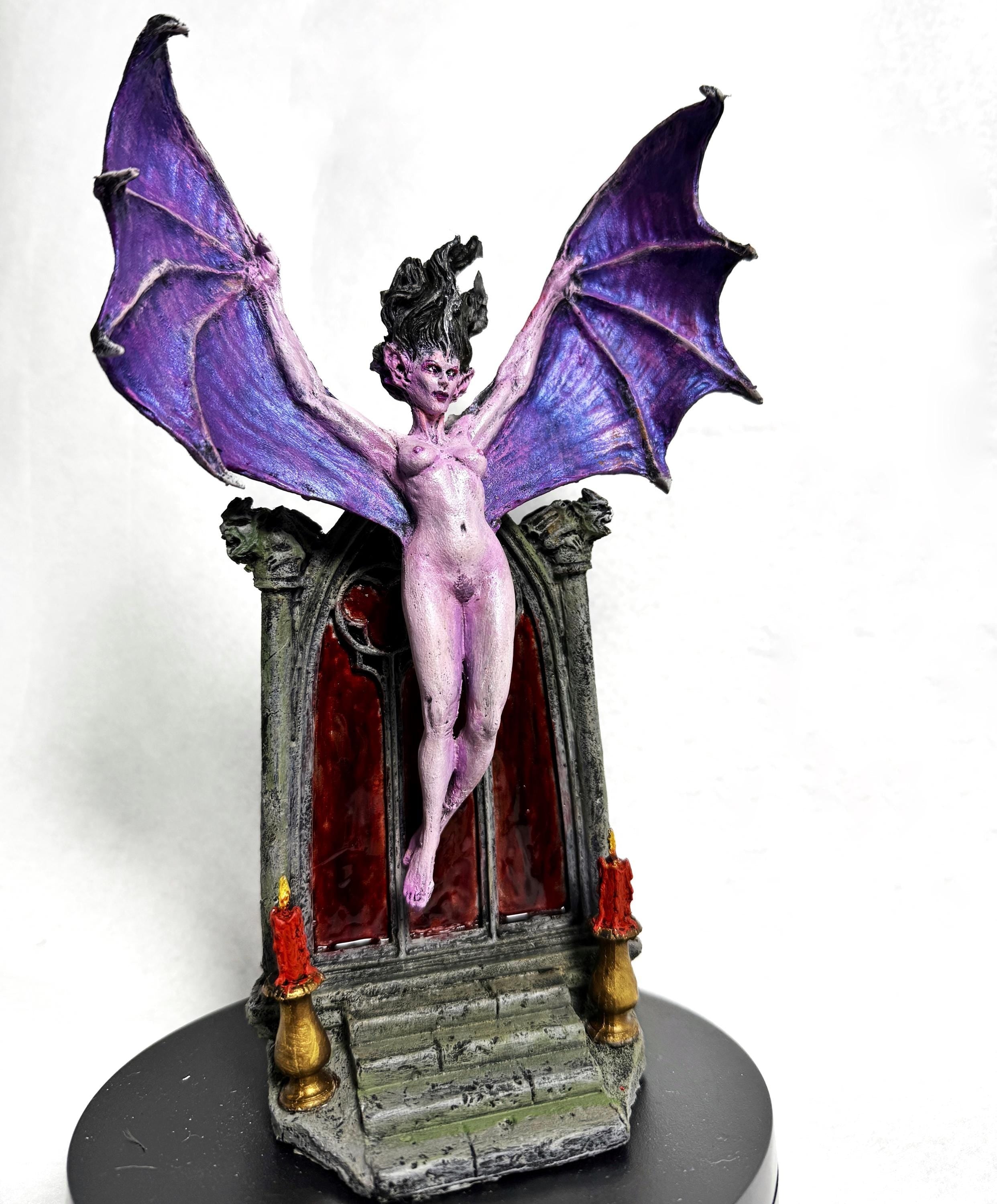 Carmilla the Vampire Hand-Painted Resin Figurine — Full Color