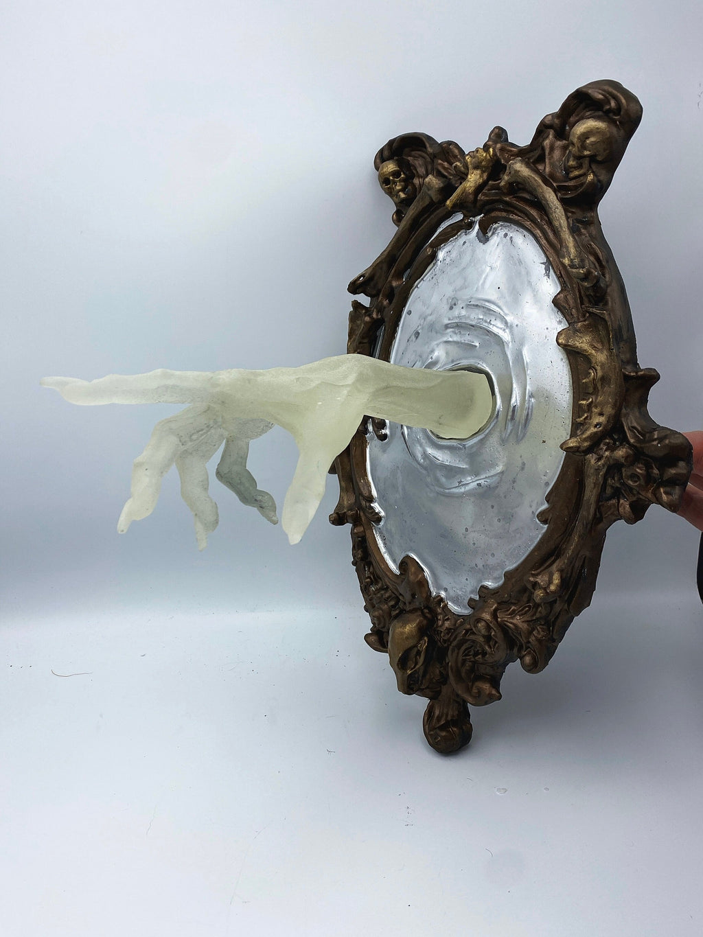 Spectral Hand Wall Plaque — Large Glow in the Dark