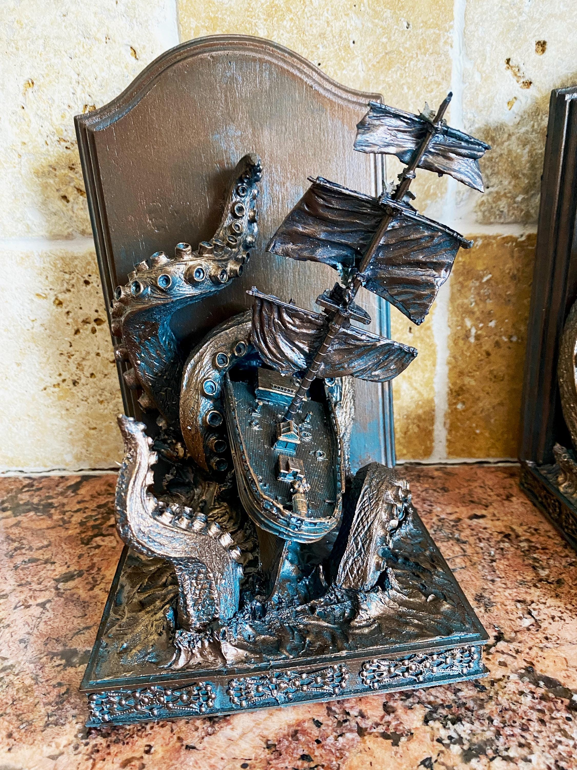Kraken Bookends — Limited Edition