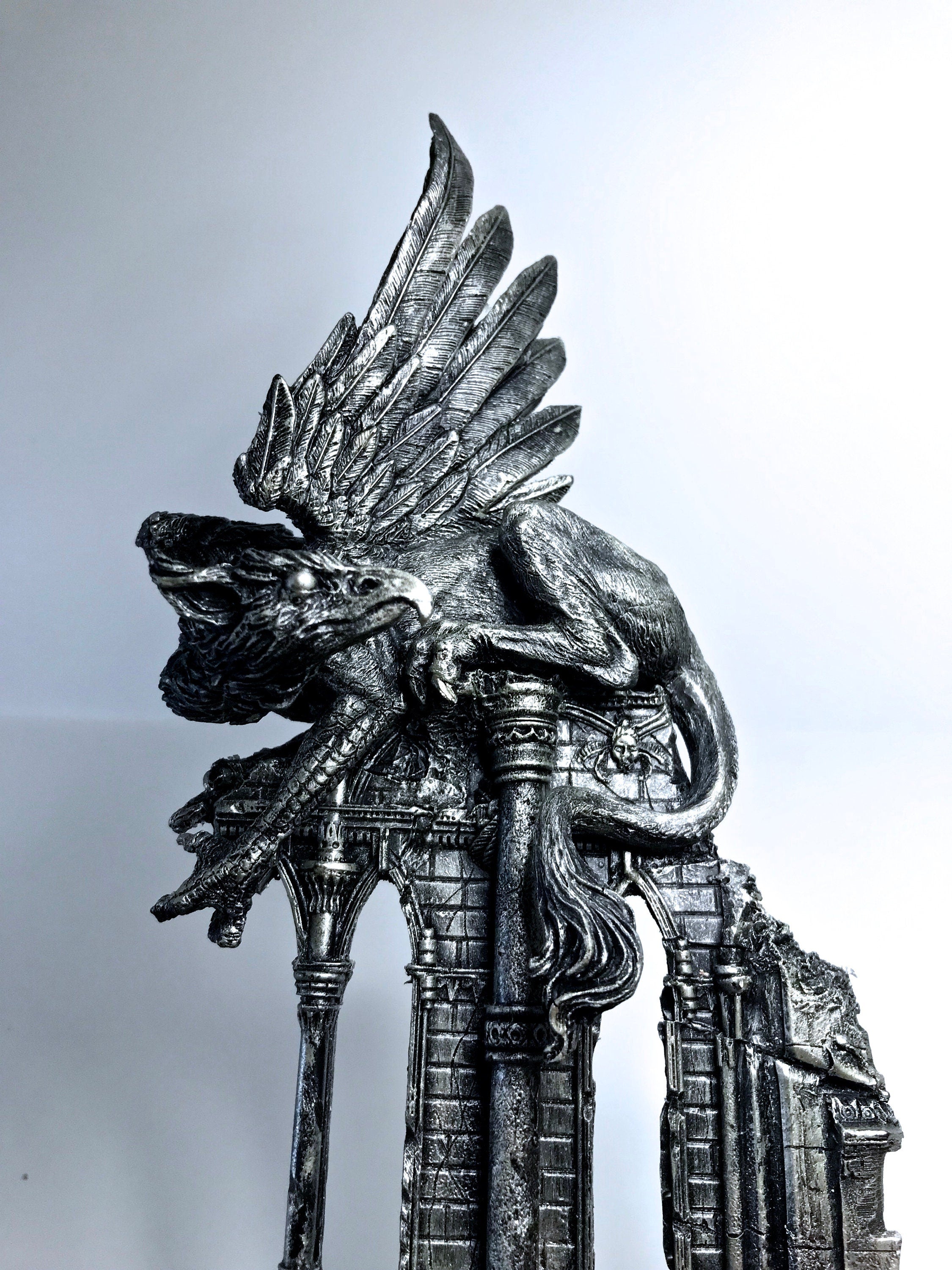 Griffin Hand-Painted Resin Figurine