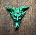 Krampus Hand-Painted Resin Magnet — Version 2
