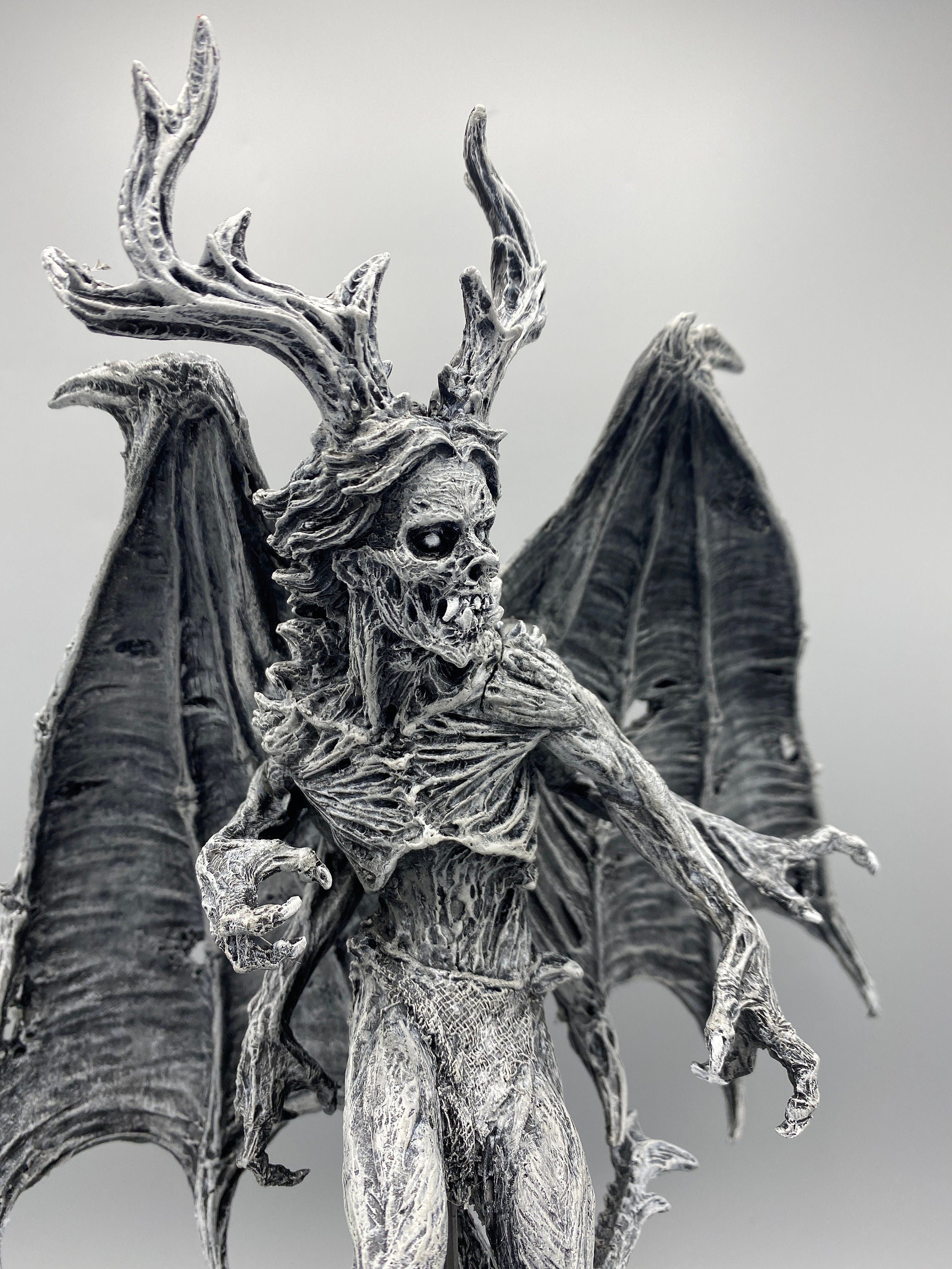 Angel of Death Hand-Painted Resin Figurine