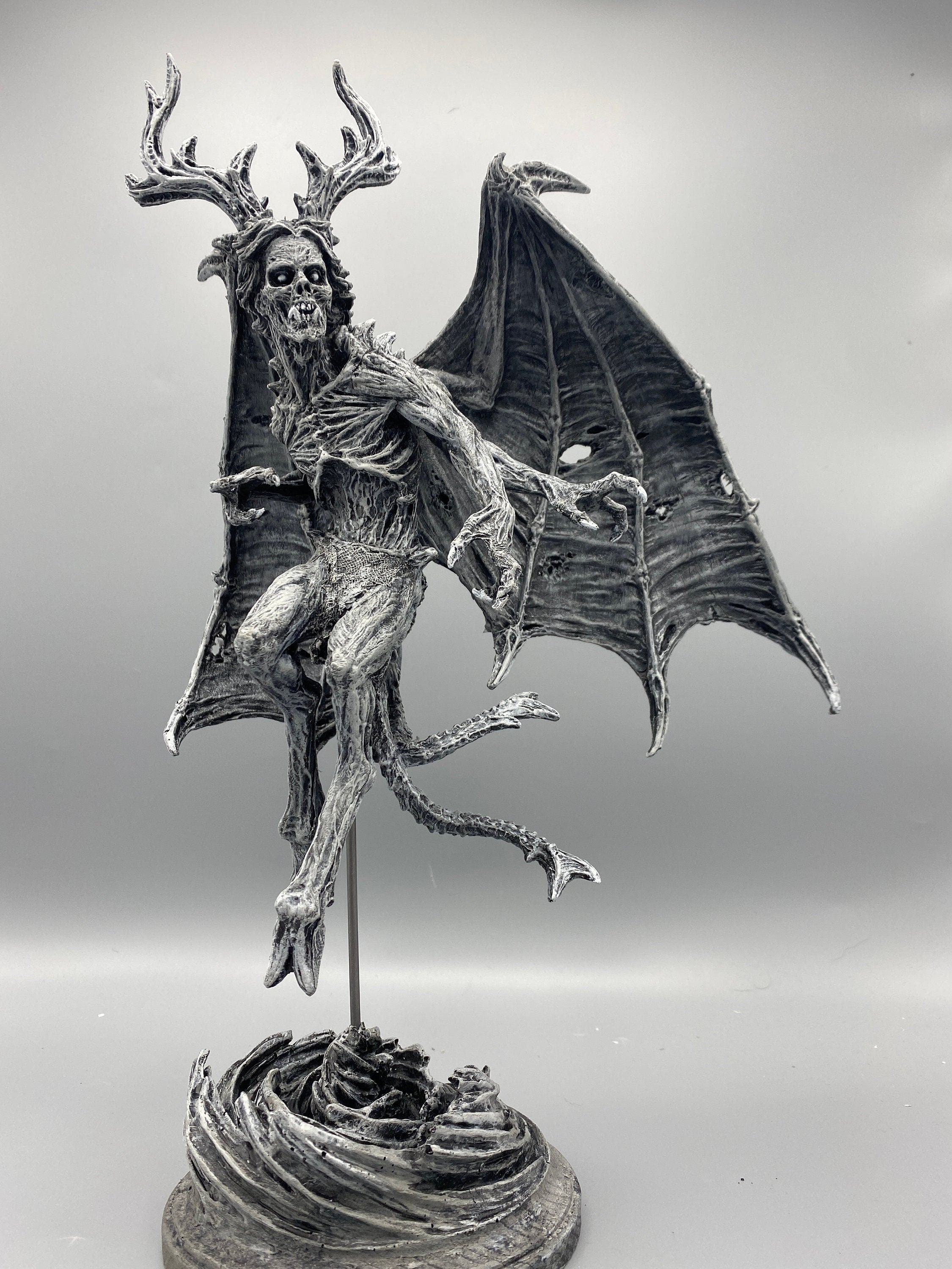 Angel of Death Hand-Painted Resin Figurine
