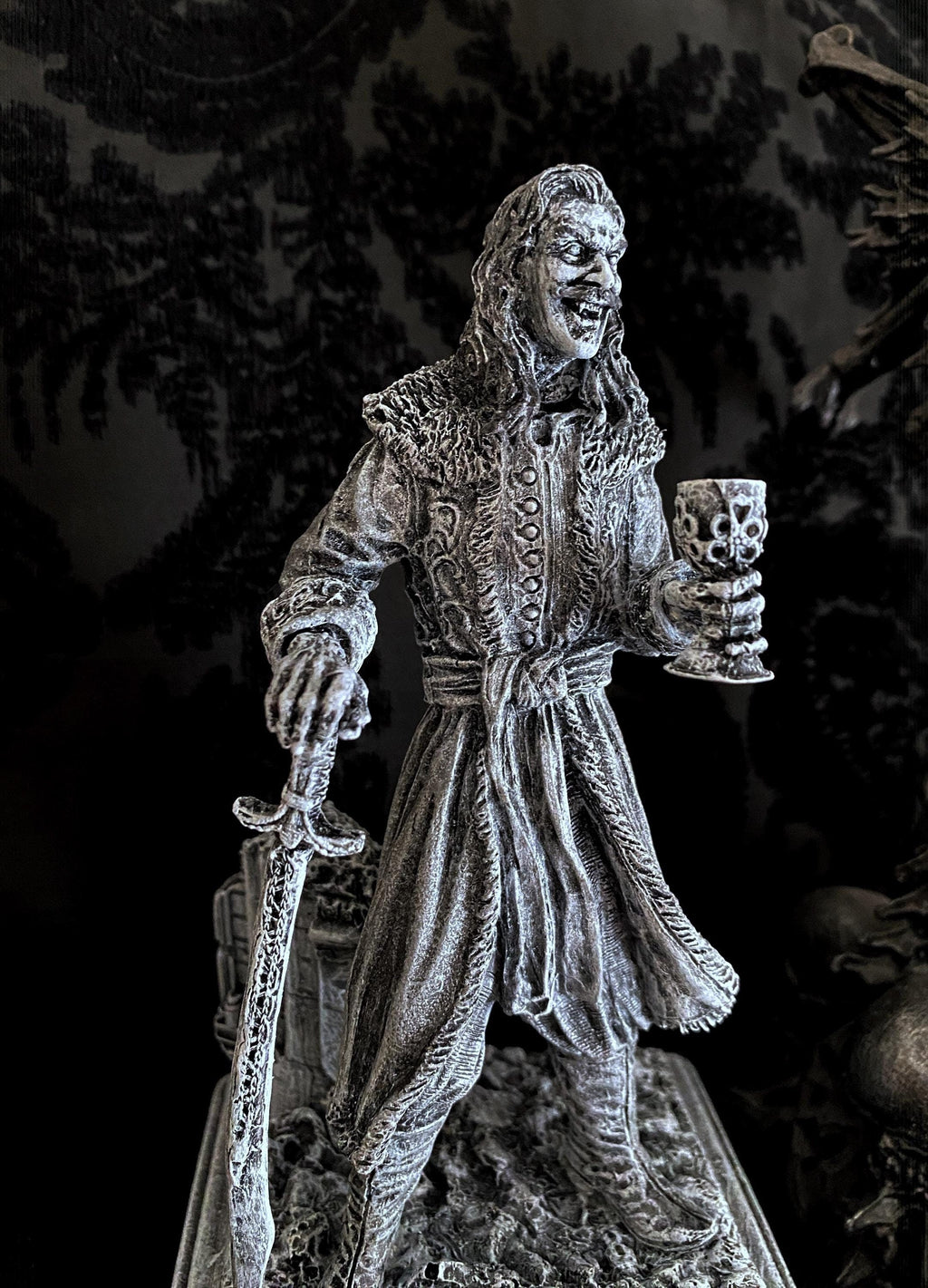 Dracula — Vlad the Impaler Hand-Painted Resin Figurine