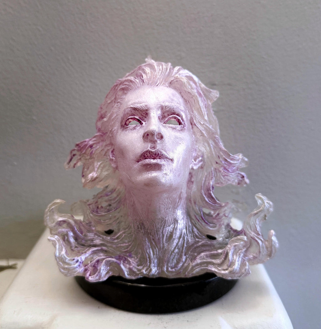 Spirit Summoning Sculpture with LED Tea Light