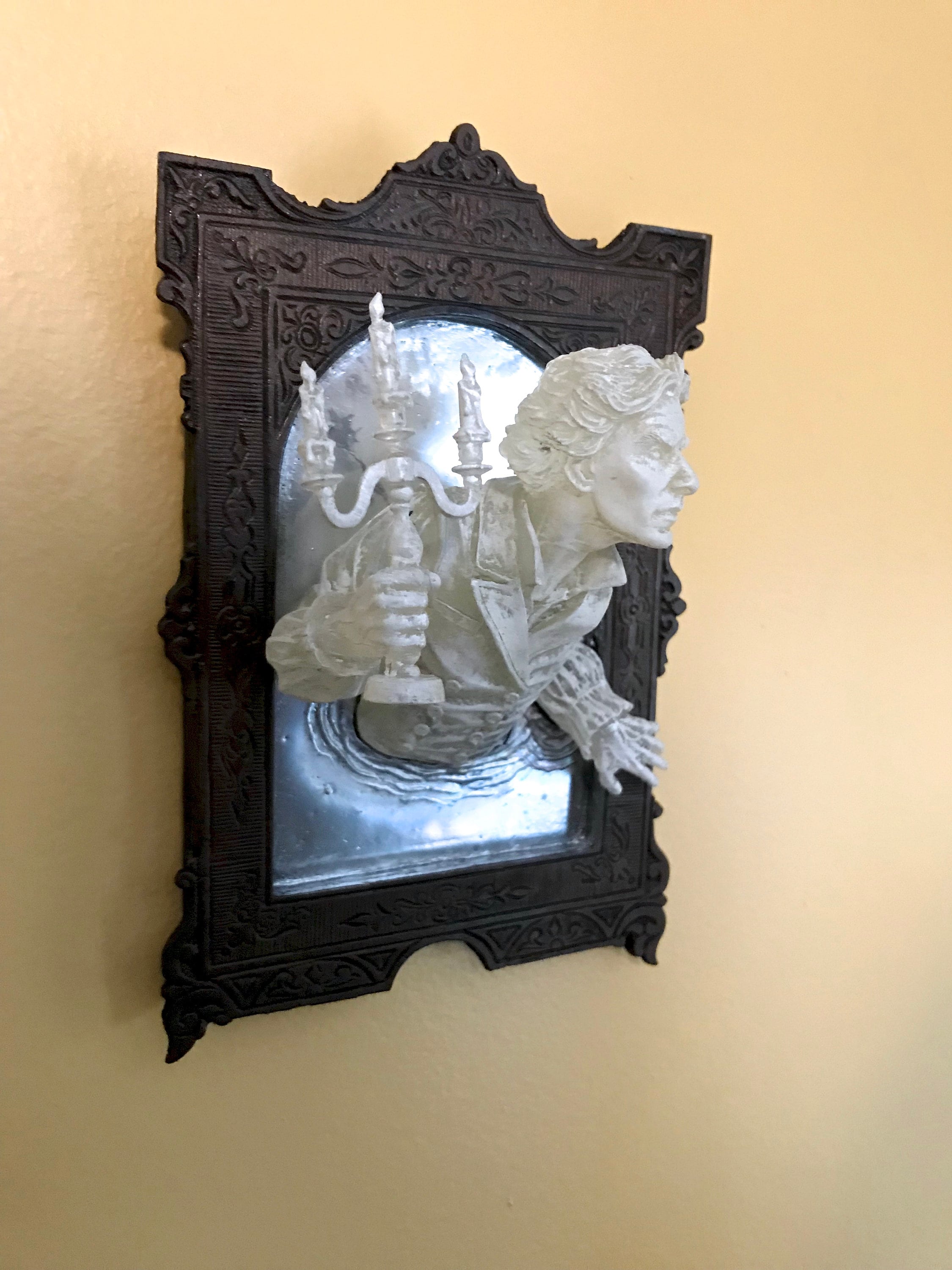 Gentleman Ghost Victorian Resin Wall Plaque