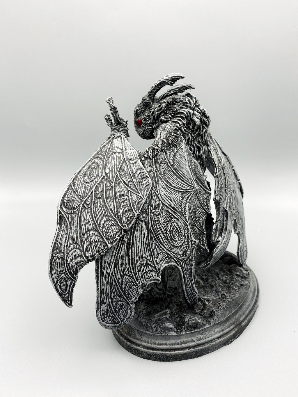 Mothman Hand-Painted Resin Figurine