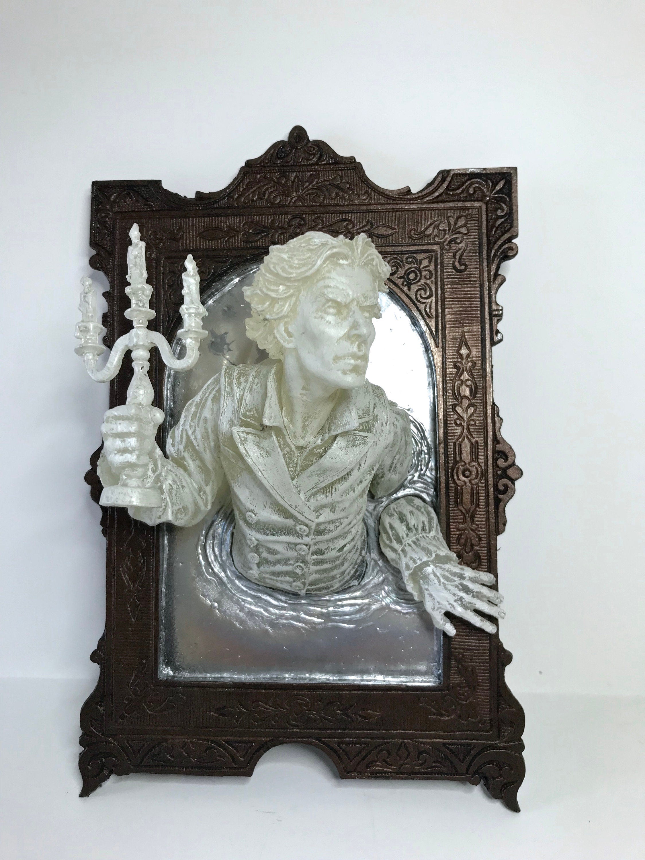 Gentleman Ghost Victorian Resin Wall Plaque