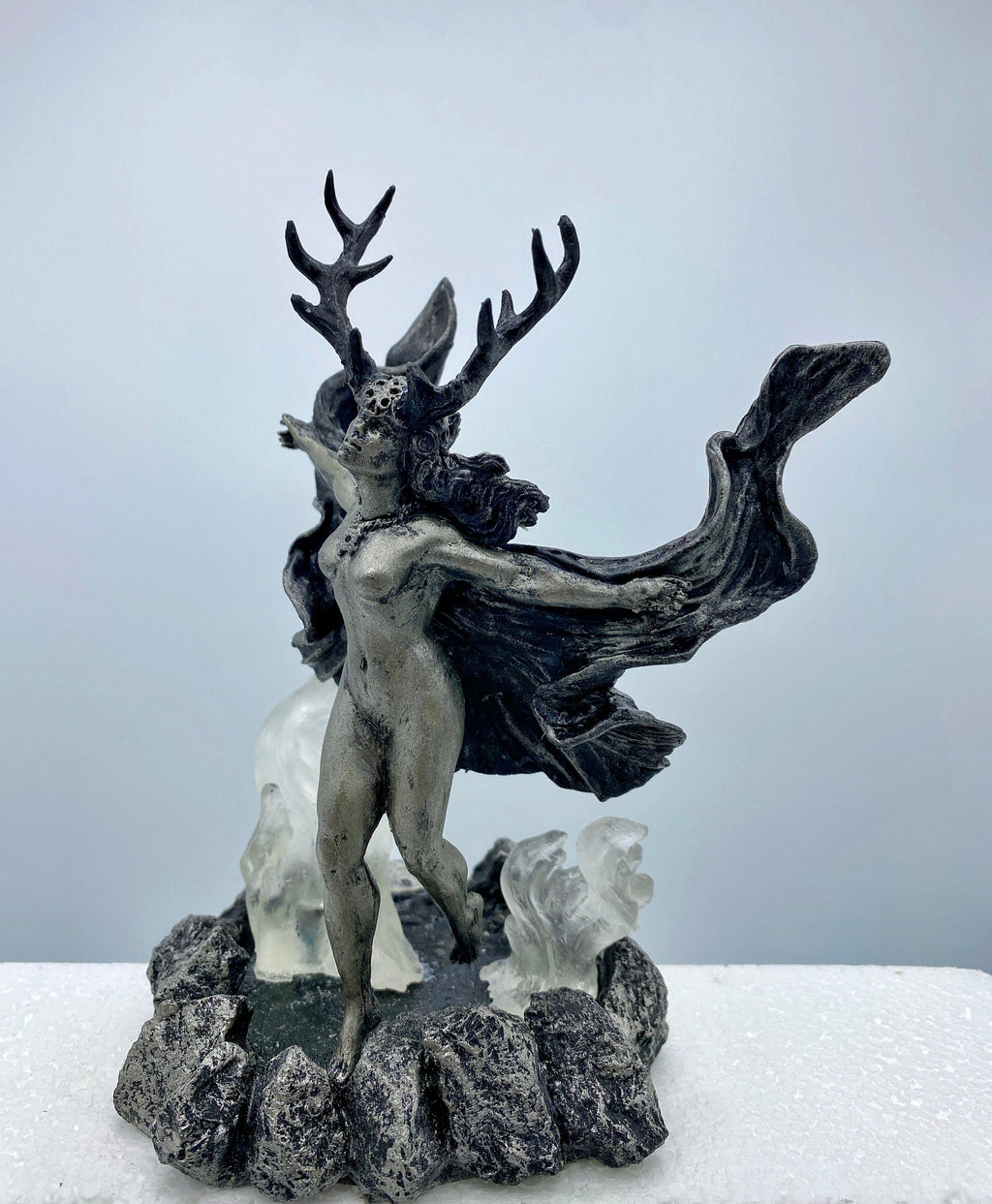 Morgan Le Fay Hand-Painted Resin Figurine