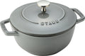 Staub Midi Cocotte, Cast Iron, 7.1" – Graphite Grey