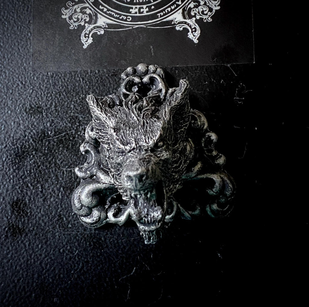 Werewolf Hand-Painted Resin Magnet