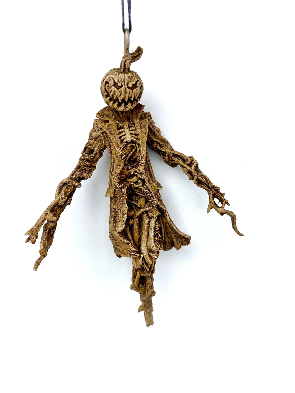 Scarecrow Ornament — Jack O’ Lantern Version