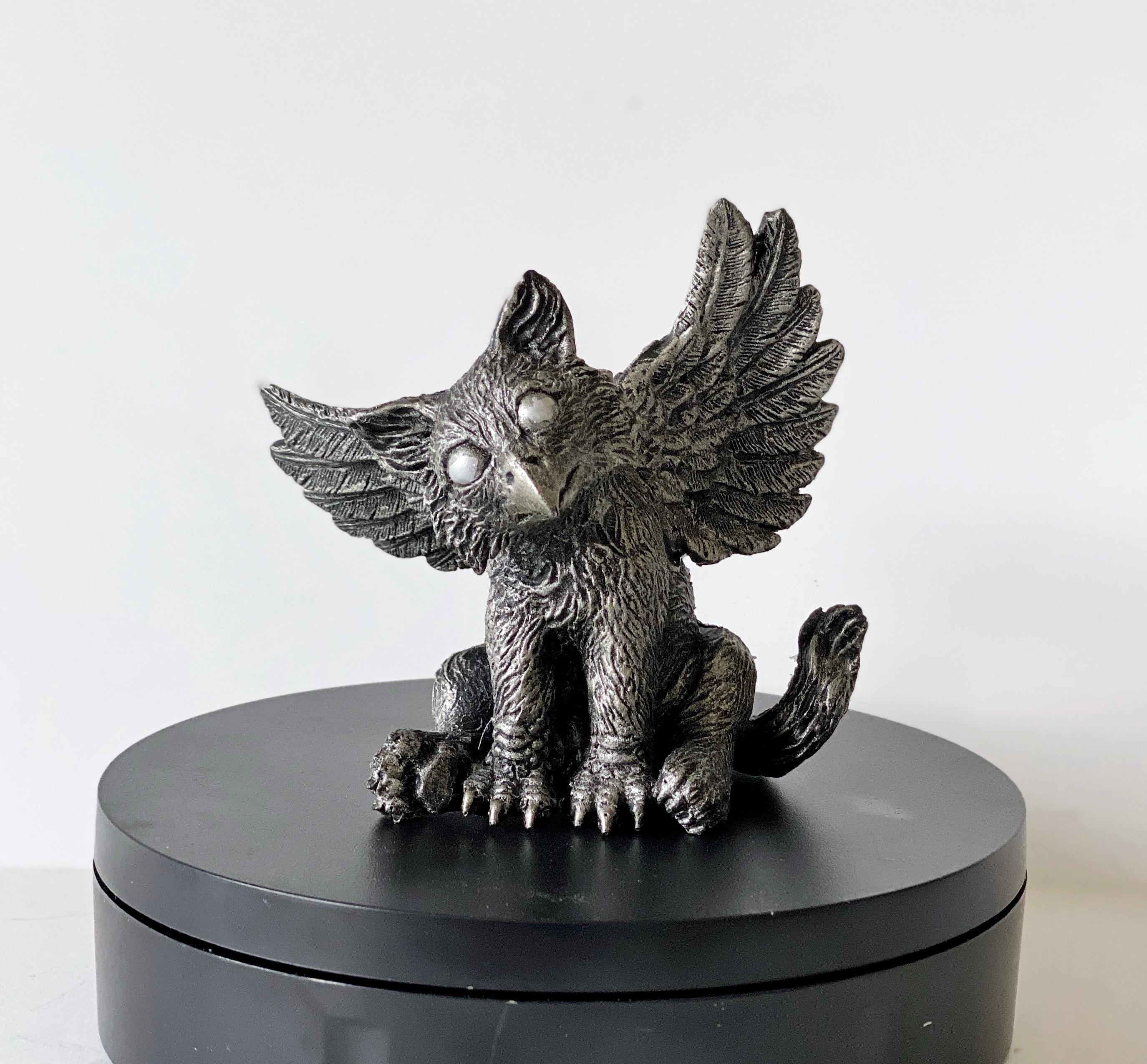 Baby Griffin Hand-Painted Resin Figurine — Version 2