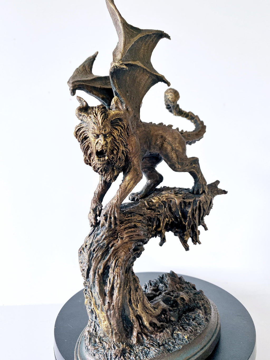 Manticore Hand-Painted Resin Figurine