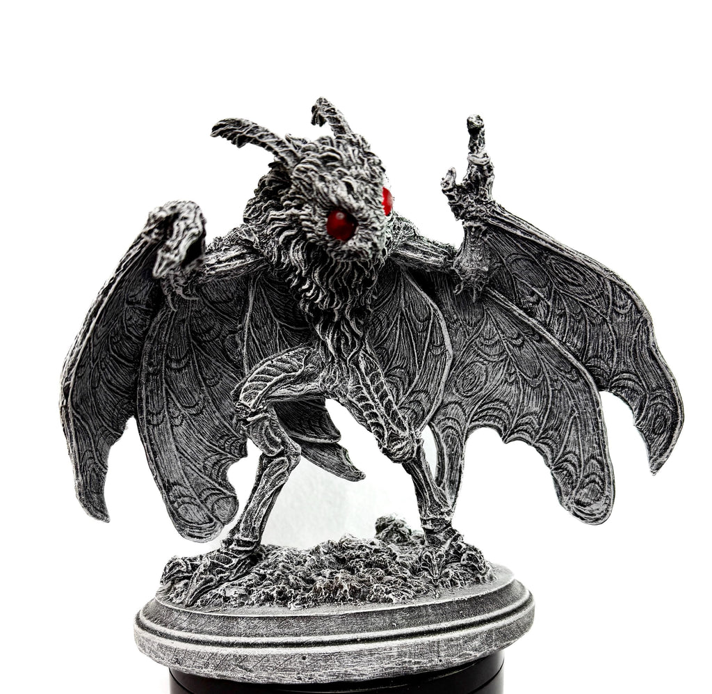 Mothman Hand-Painted Resin Figurine