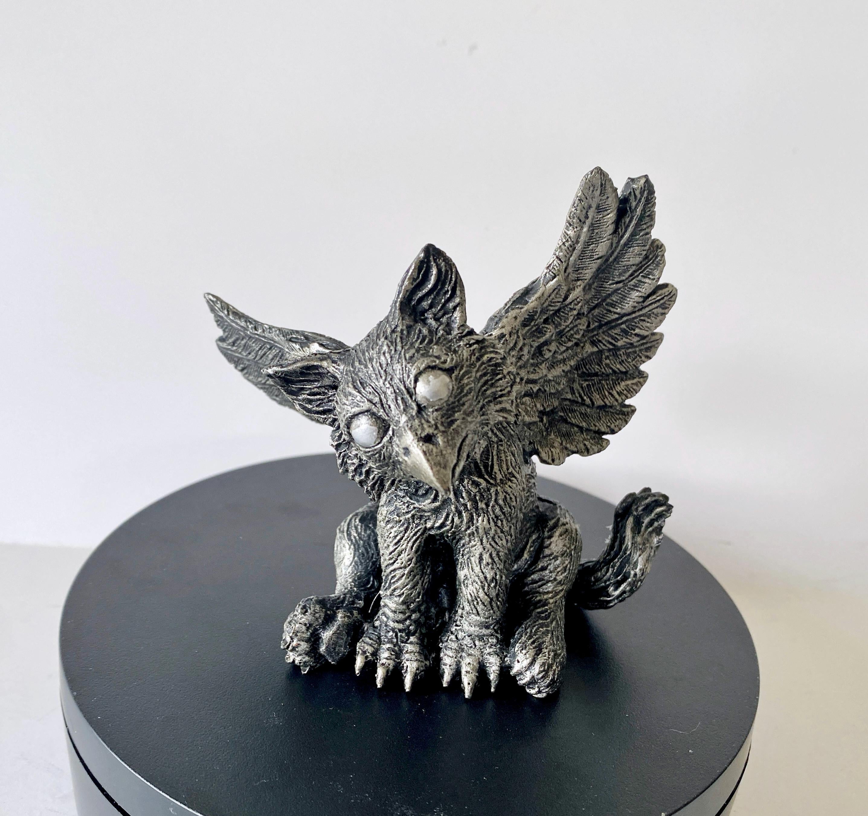 Baby Griffin Hand-Painted Resin Figurine — Version 2