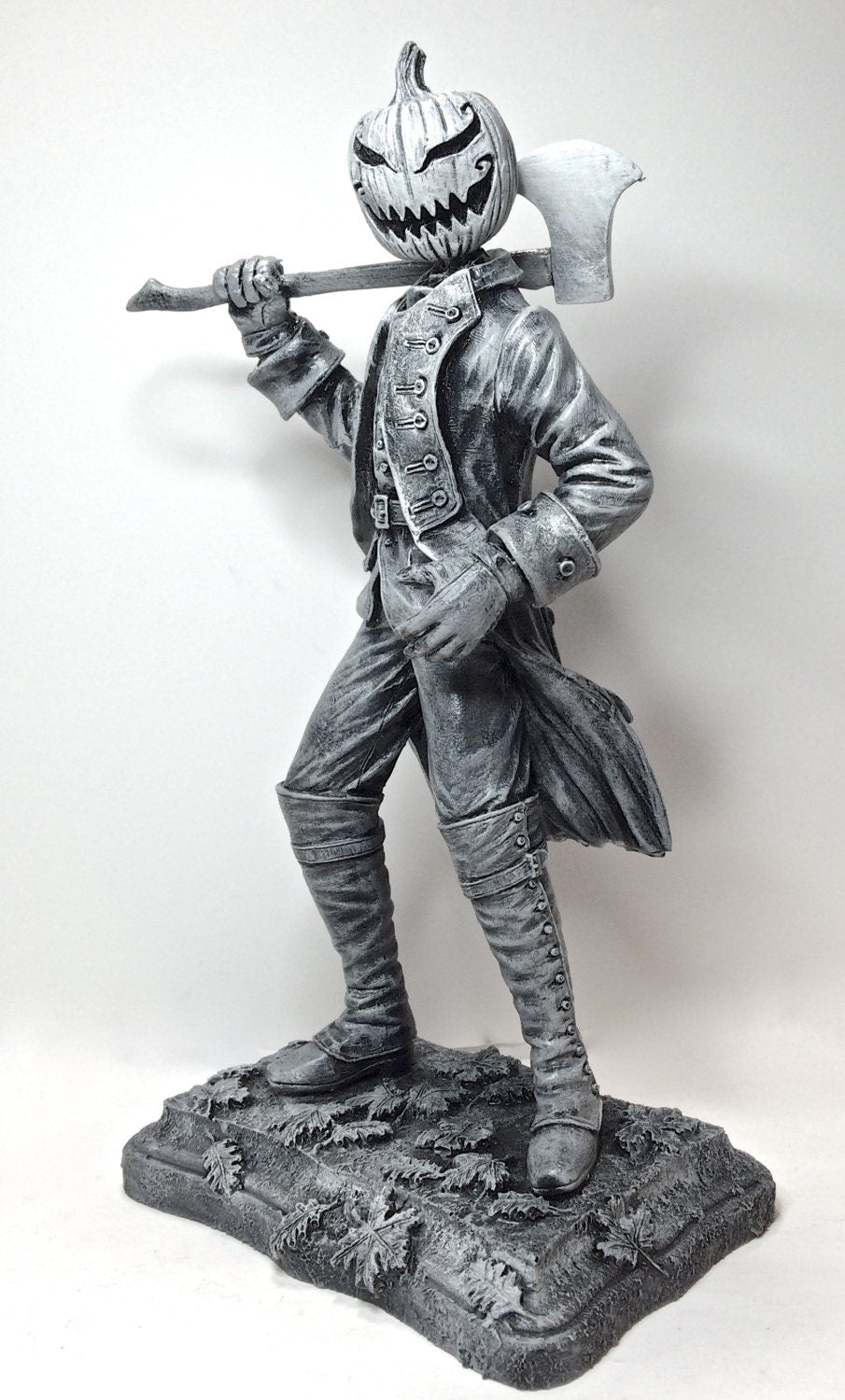 Headless Horseman Hand-Painted Resin Figurine