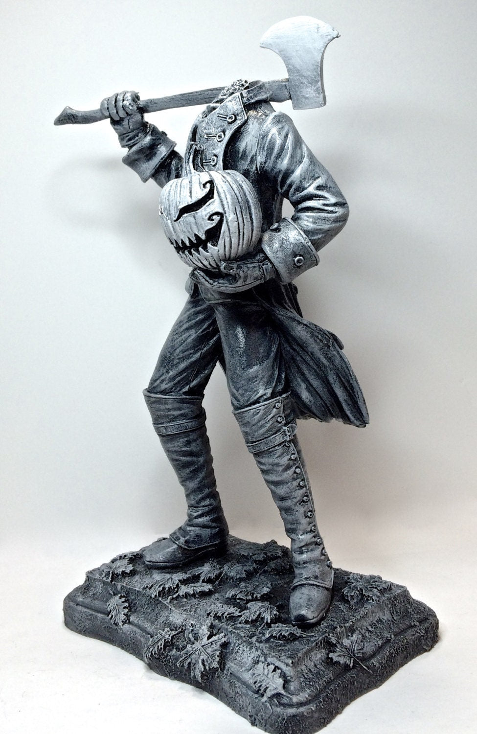 Headless Horseman Hand-Painted Resin Figurine