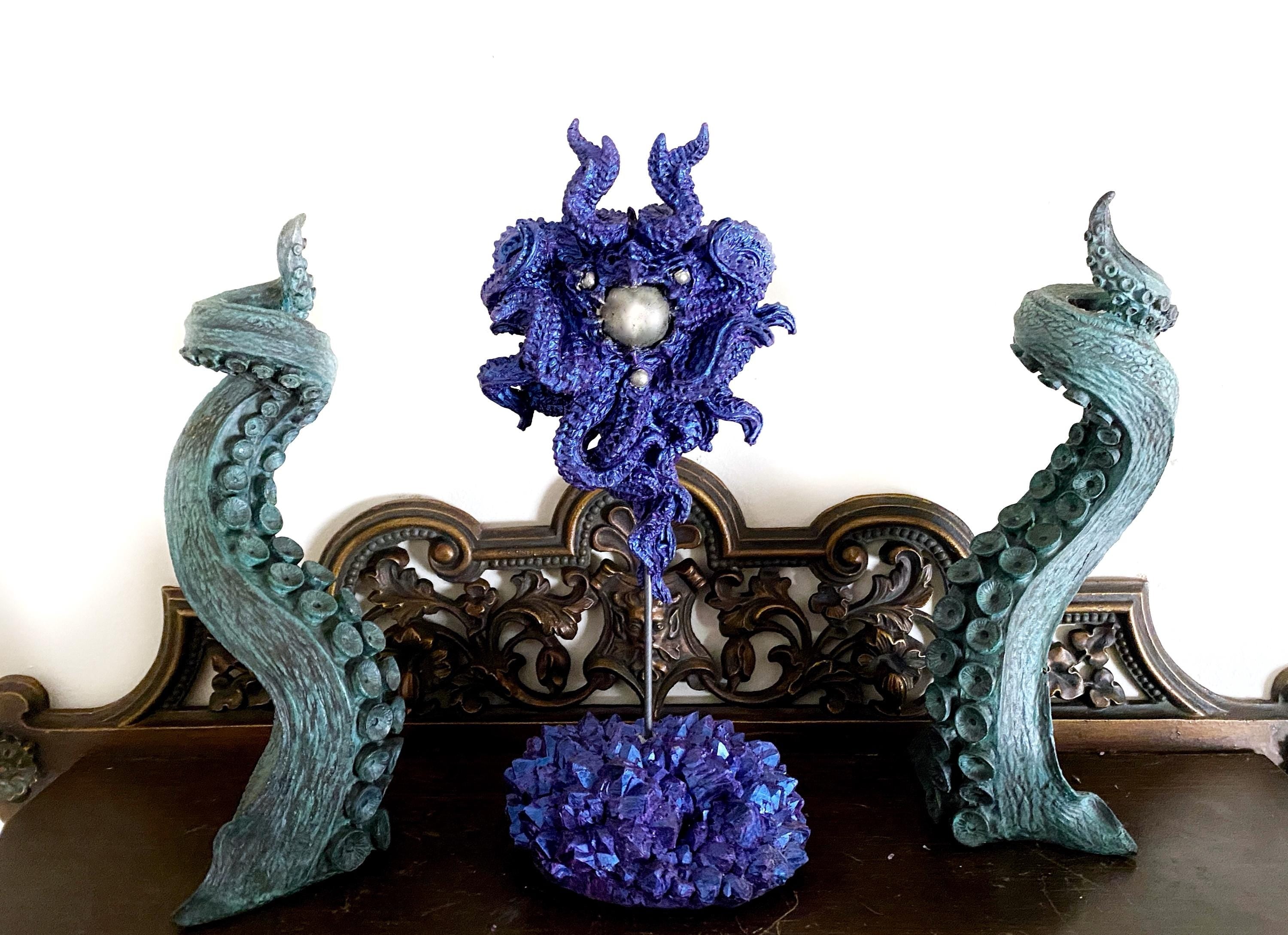 Azathoth Color Shift Purple Resin Figurine
