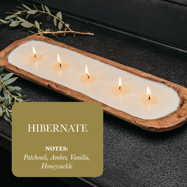 5-Wick Dough Bowl Soy Candle – Hibernate