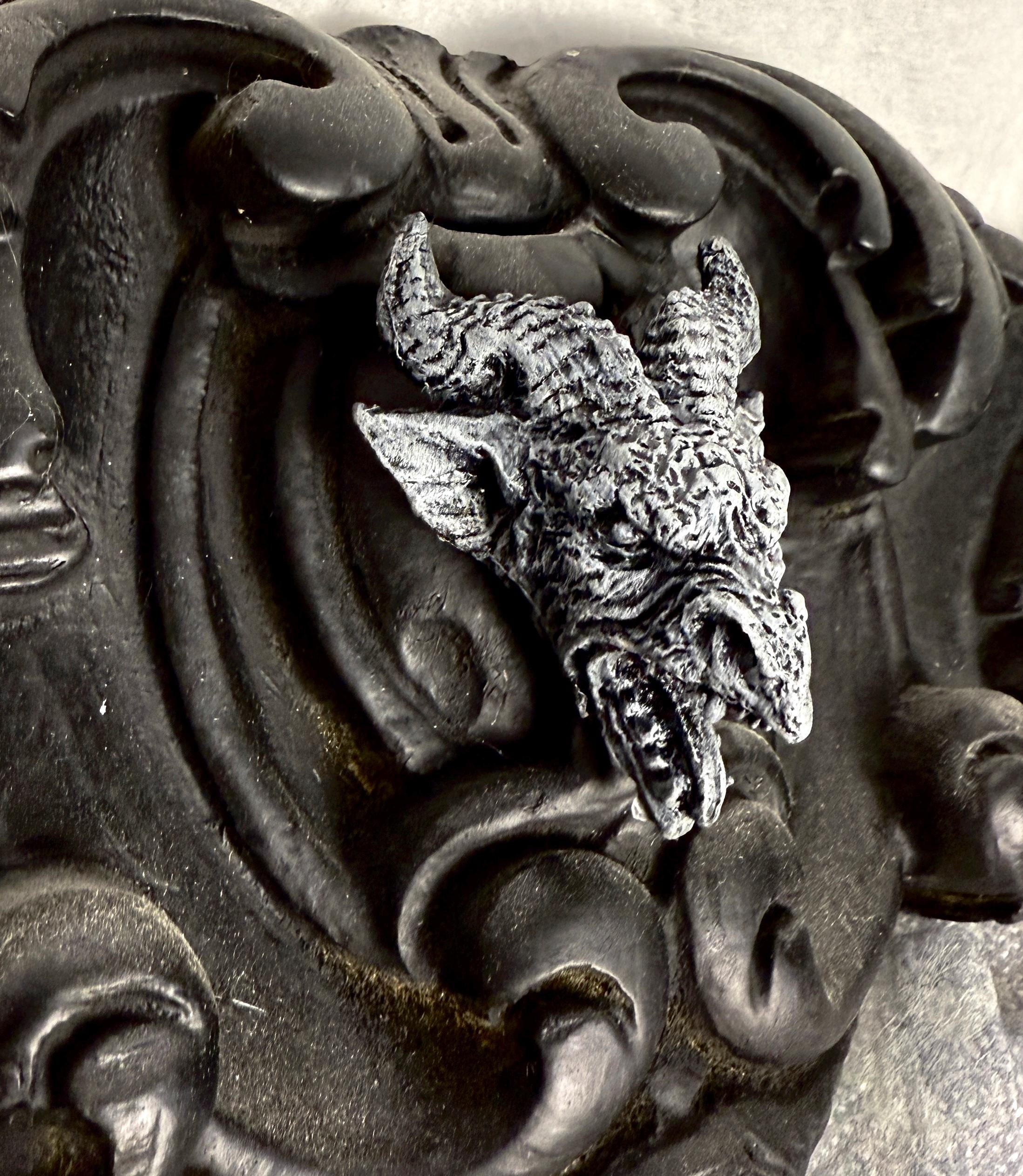 Gargoyle Hand-Painted Resin Magnet