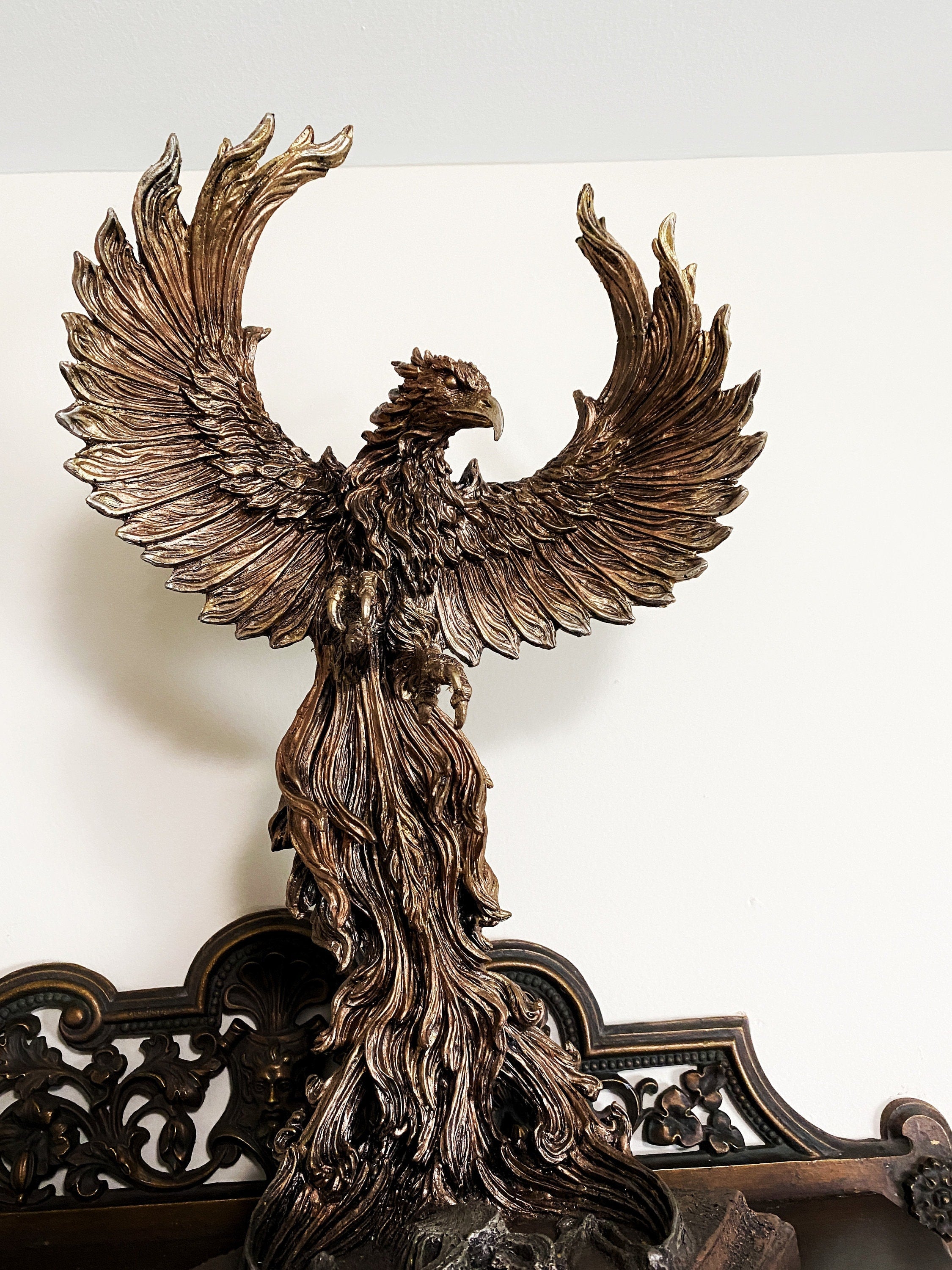 Phoenix Rising Statue — Large