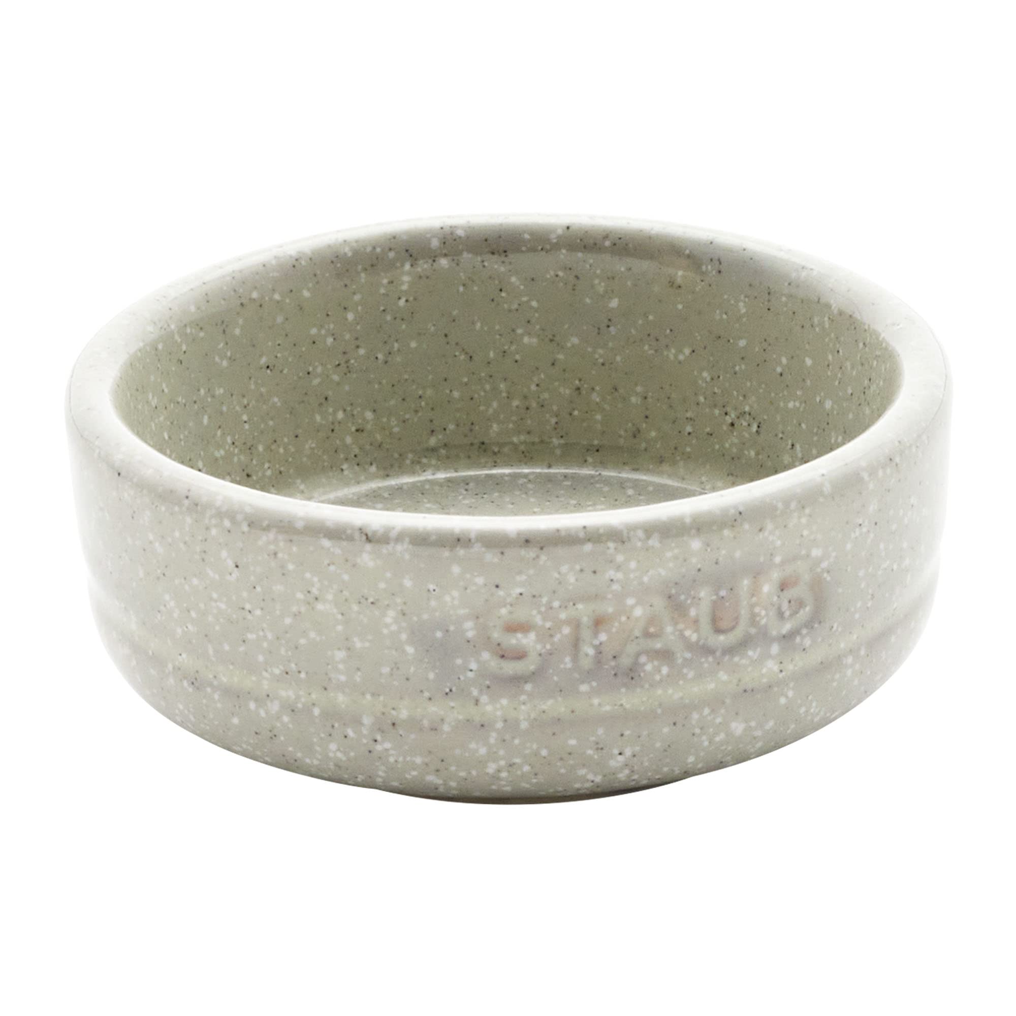 Staub Ceramic Condiment Dish Set, Set of 4 – White Truffle