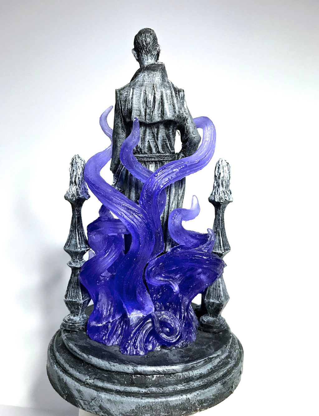 H.P. Lovecraft Statue — Purple Tentacles, designed with Abigail Larson