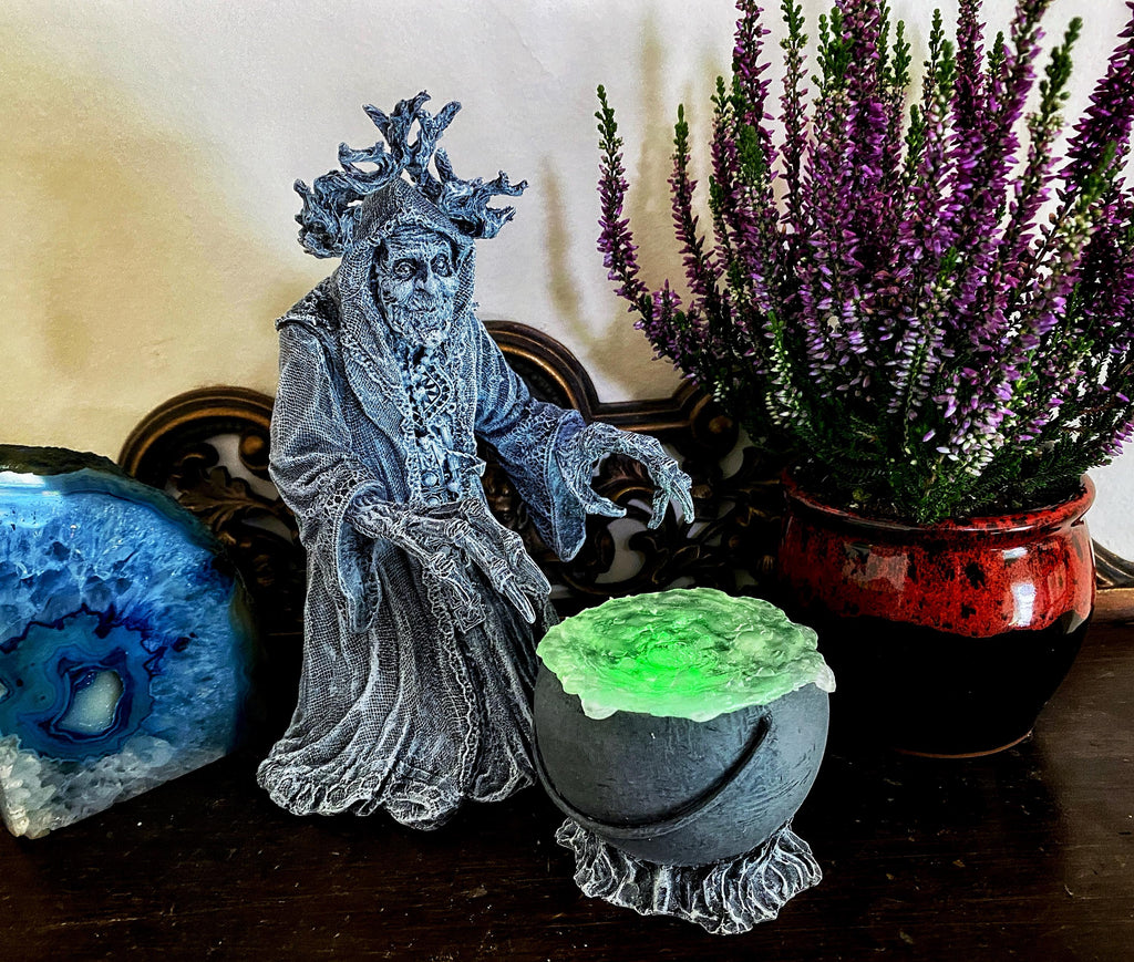 Grýla the Witch Hand-Painted Resin Figurine