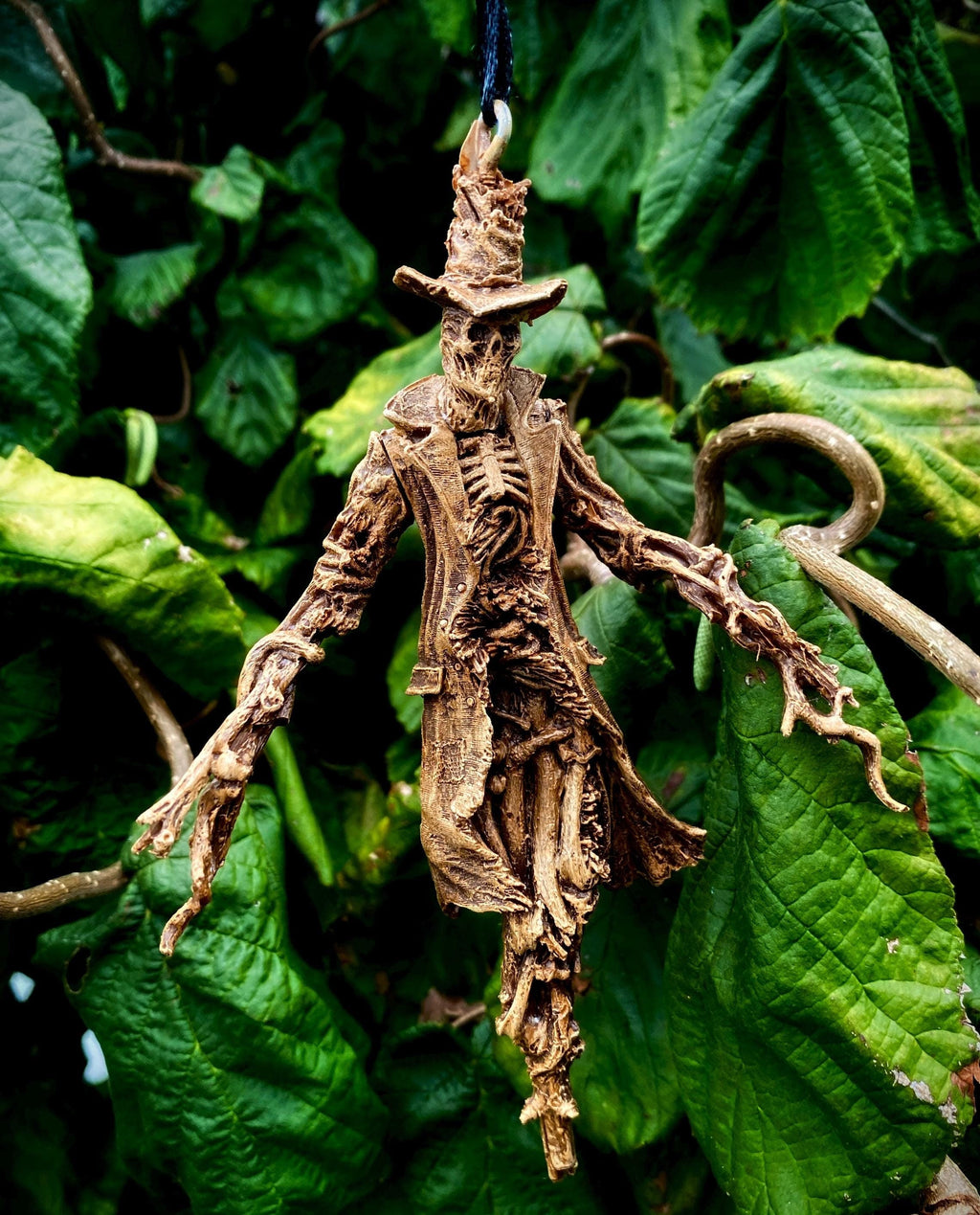 Scarecrow Hand-Painted Resin Ornament