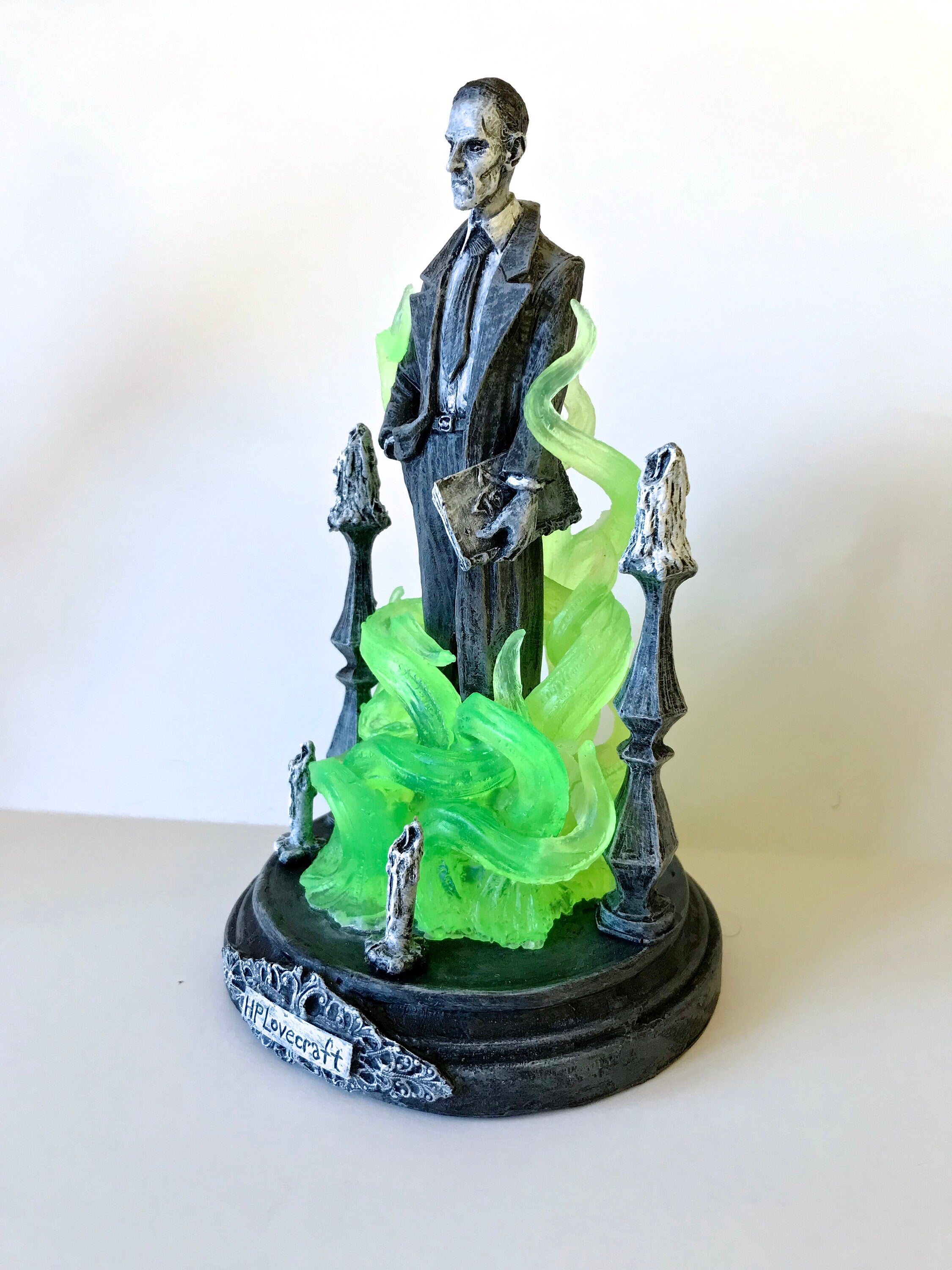 H.P. Lovecraft Statue — designed with Abigail Larson