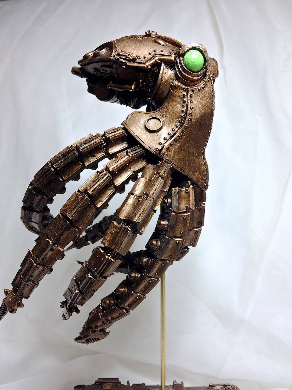 Mecha Kraken Hand-Painted Resin Figurine