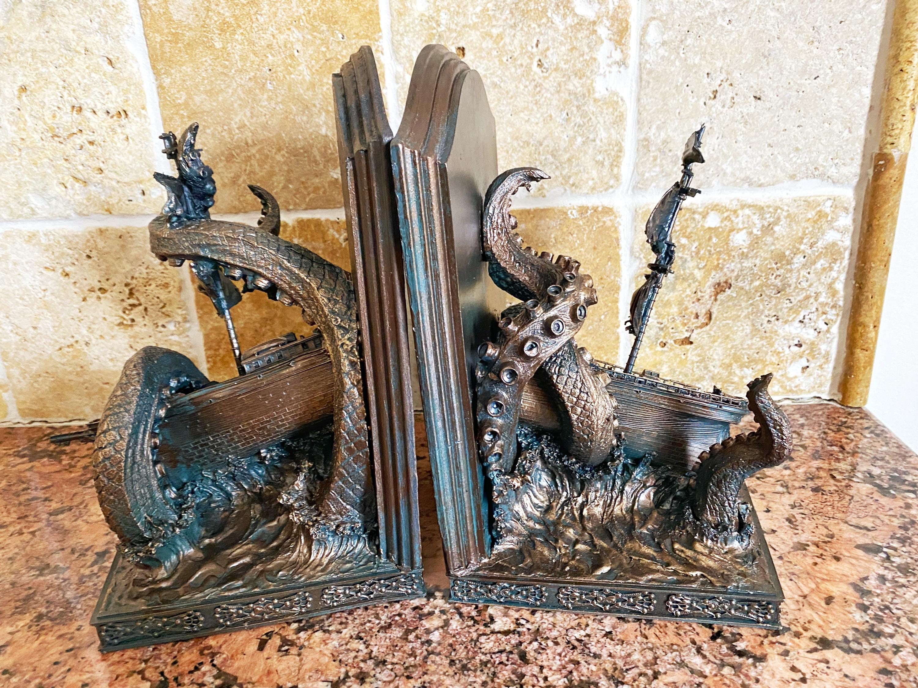 Kraken Bookends — Limited Edition