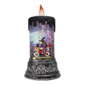 Enchanting Halloween Witch Waterglobe Candle