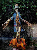 Scarecrow Hand-Painted Resin Figurine — Version 2