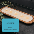 5-Wick Dough Bowl Soy Candle – Seaside