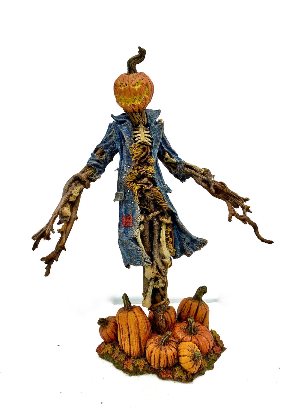Scarecrow Hand-Painted Resin Figurine — Version 2